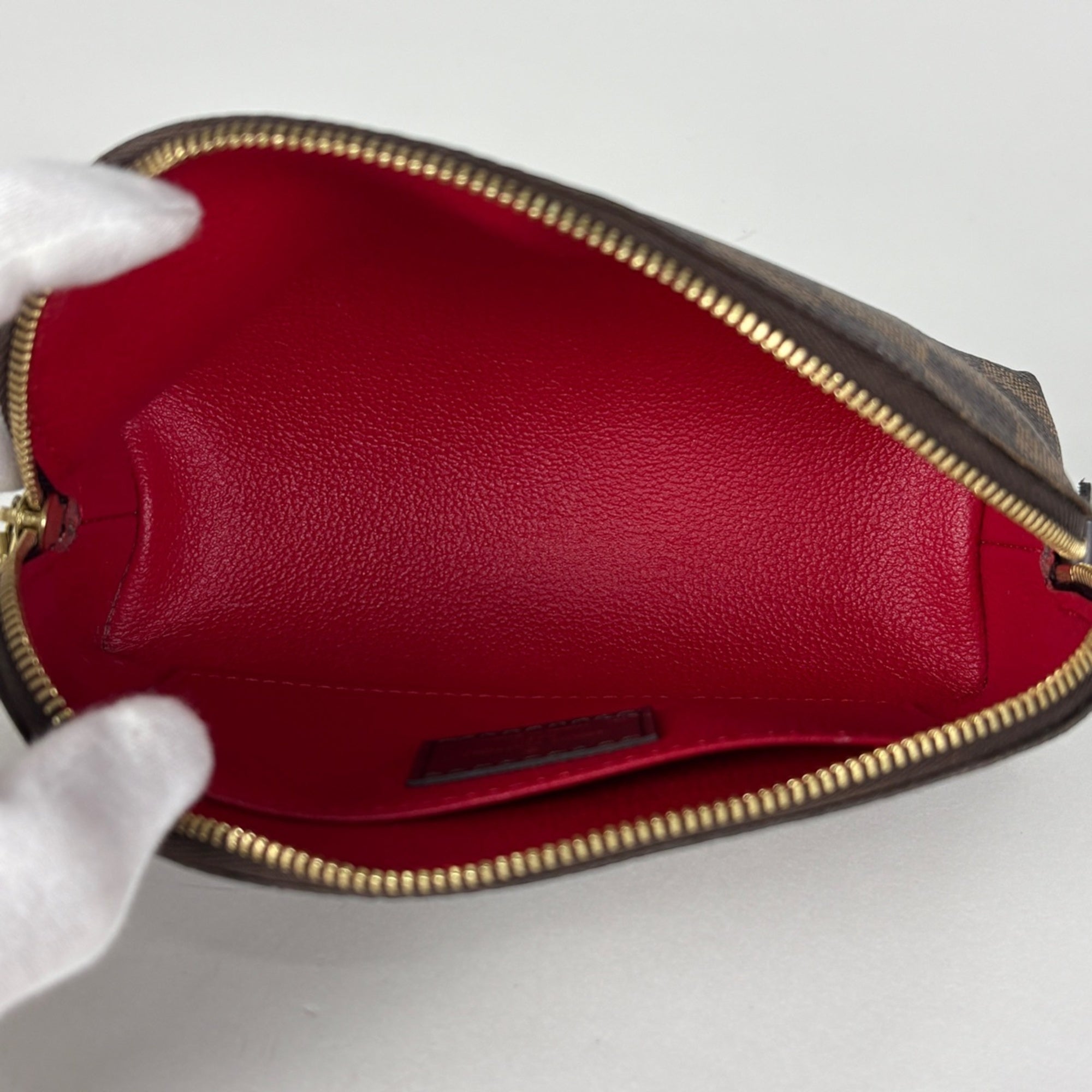 Louis Vuitton Brown Pochette Pouch (Pre-Owned)