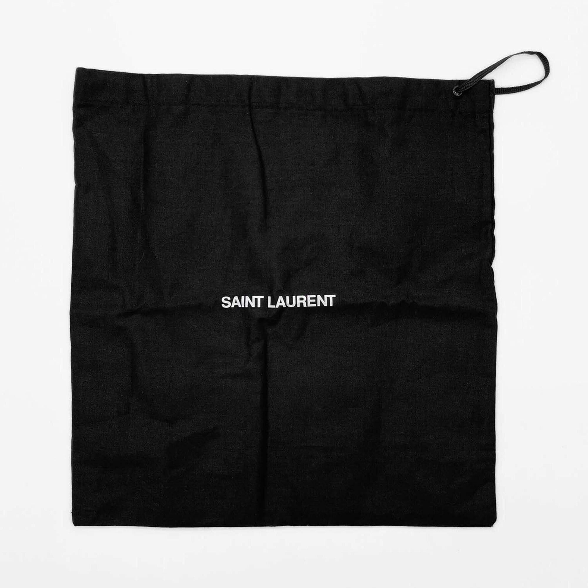 Saint Laurent Black Leather Shoulder Bag (Pre-Owned)