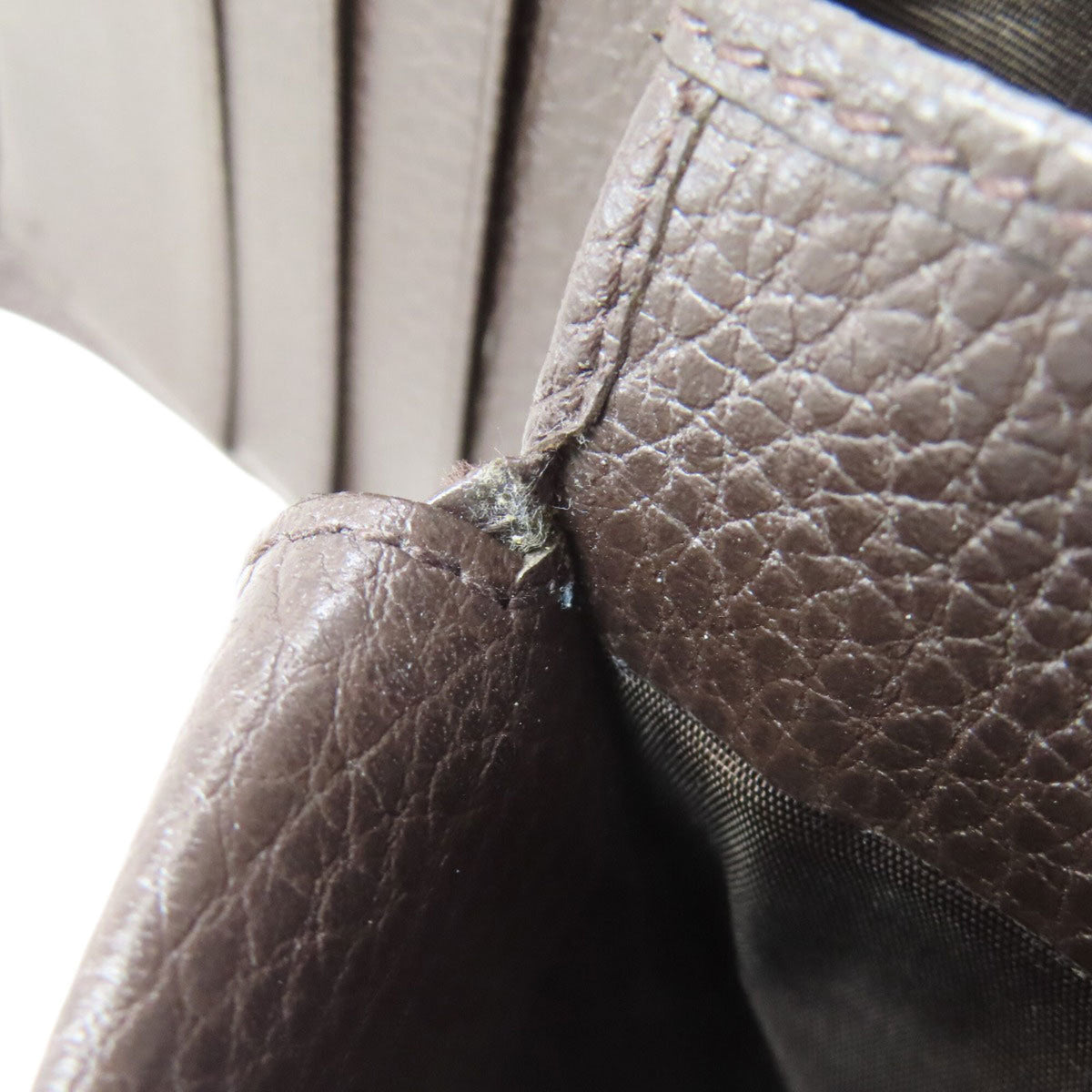 Gucci Brown Canvas Leather Wallet (Bi-Fold) (Pre-Owned)