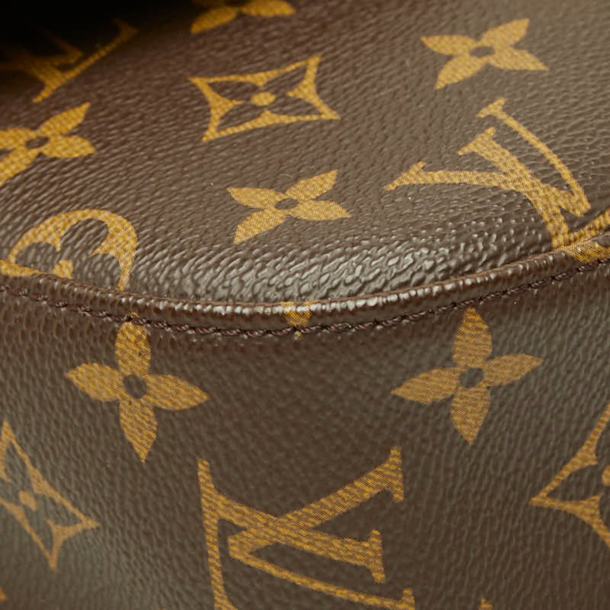 Louis Vuitton Brown Pvc Leather Shoulder Bag (Pre-Owned)