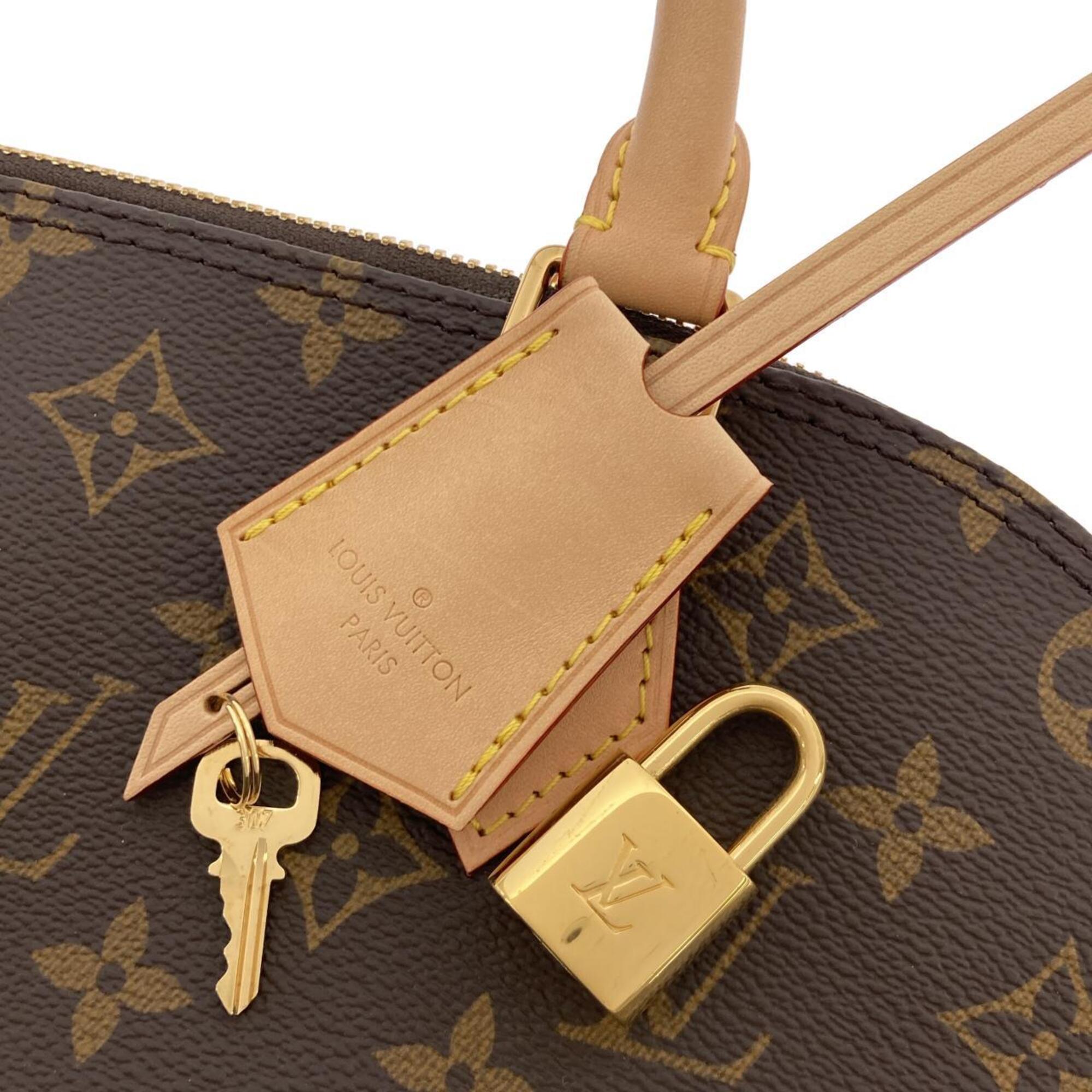 Louis Vuitton Marron Coated Canvas Handbag (Pre-Owned)