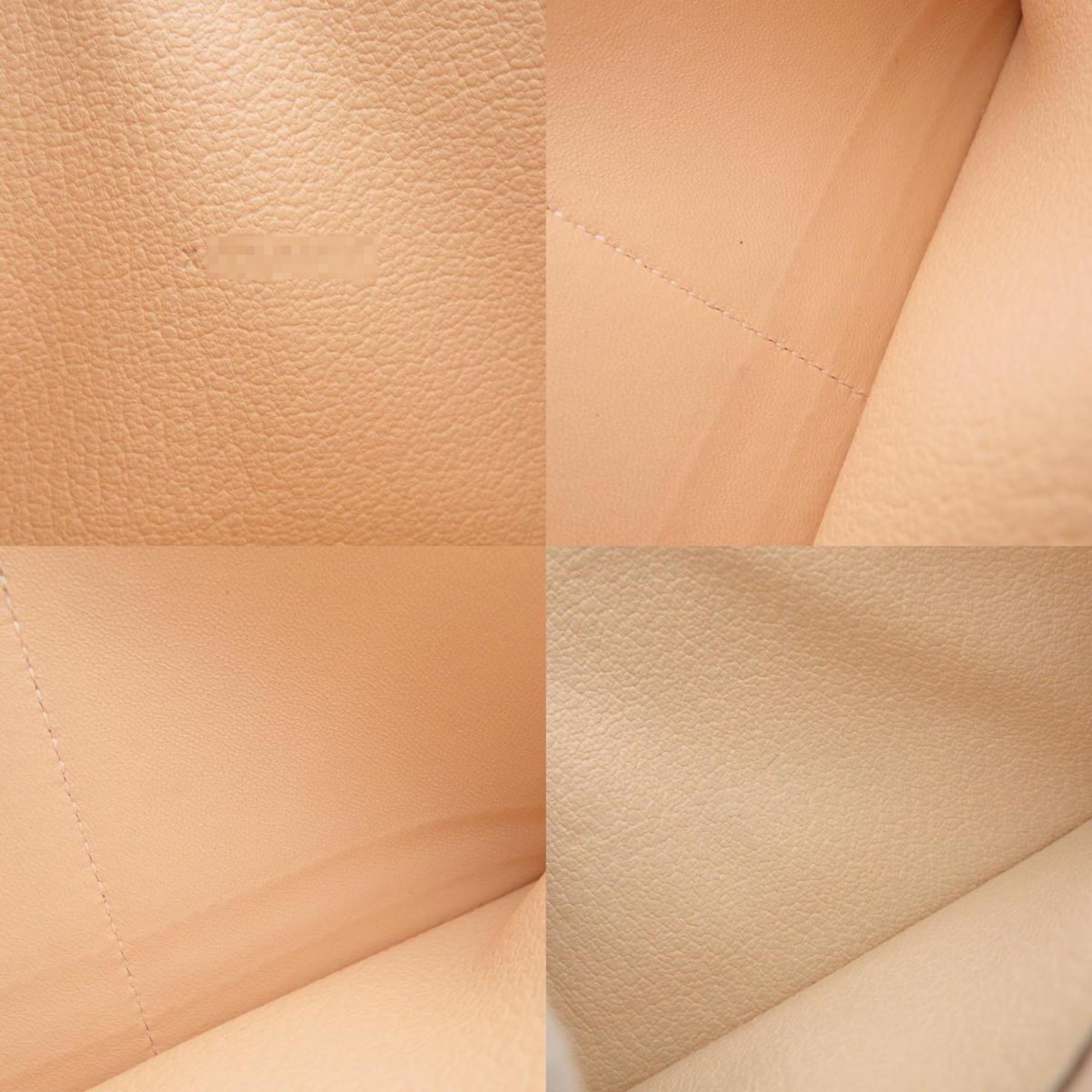 Hermes Pink Togo Leather Long Wallet (Bi-Fold) (Pre-Owned)