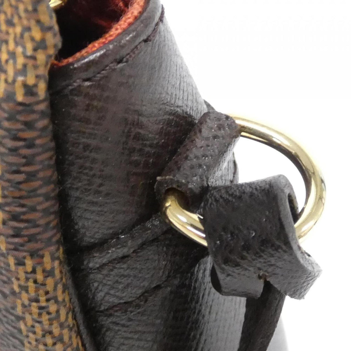 Louis Vuitton Ebene Coated Canvas Pouch (Pre-Owned)