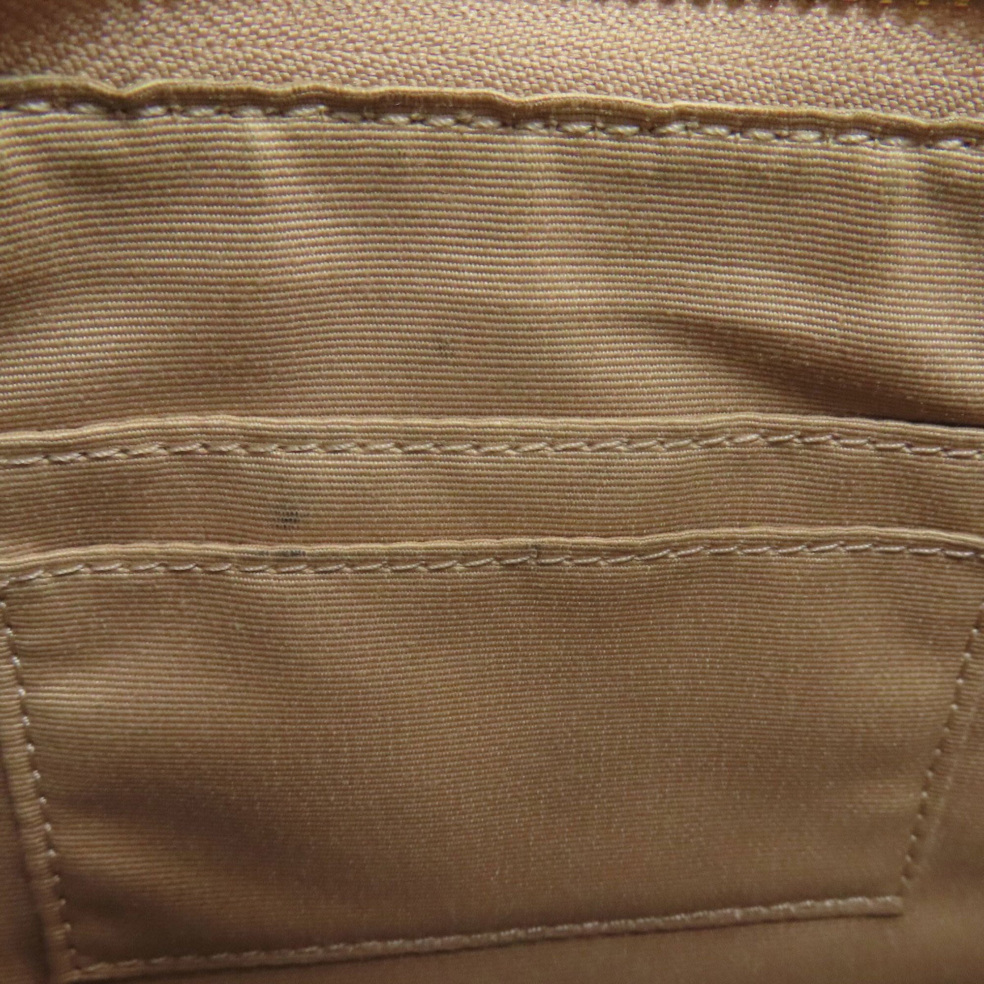 Coach Beige Leather Handbag (Pre-Owned)