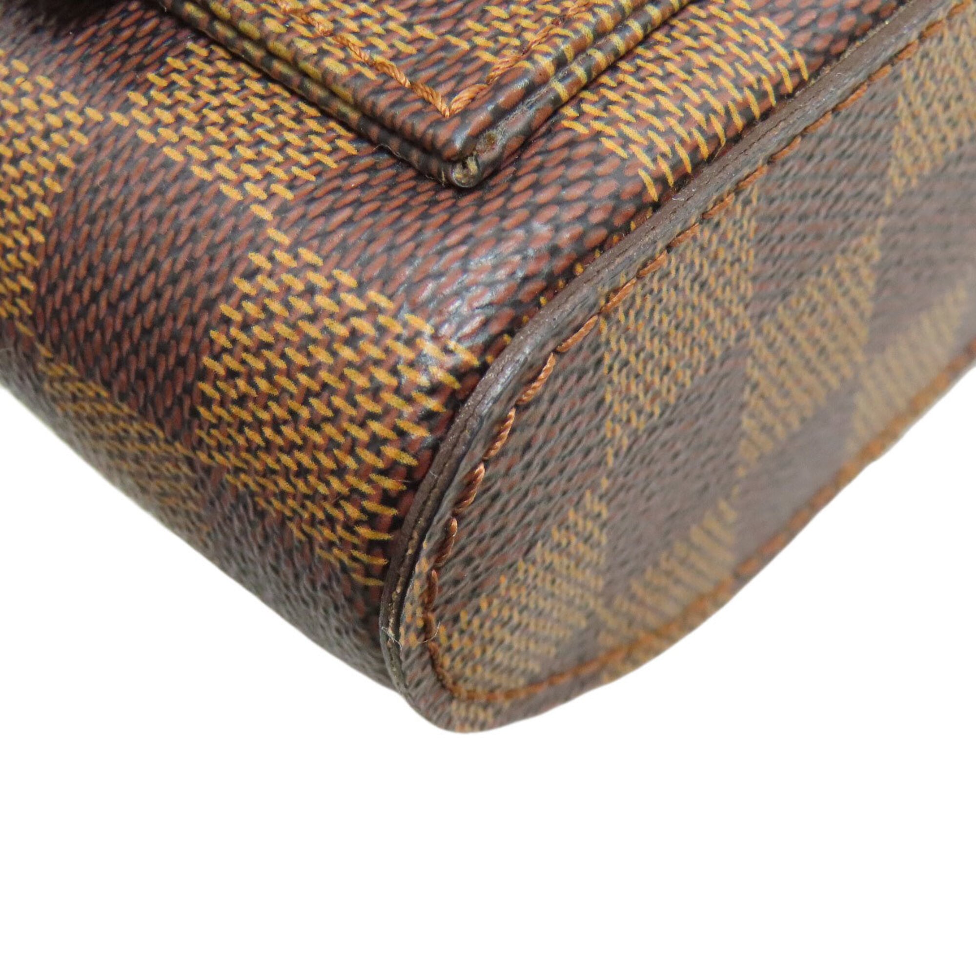 Louis Vuitton Damier Canvas Ebene Damier Canvas Sling Bag (Pre-Owned)