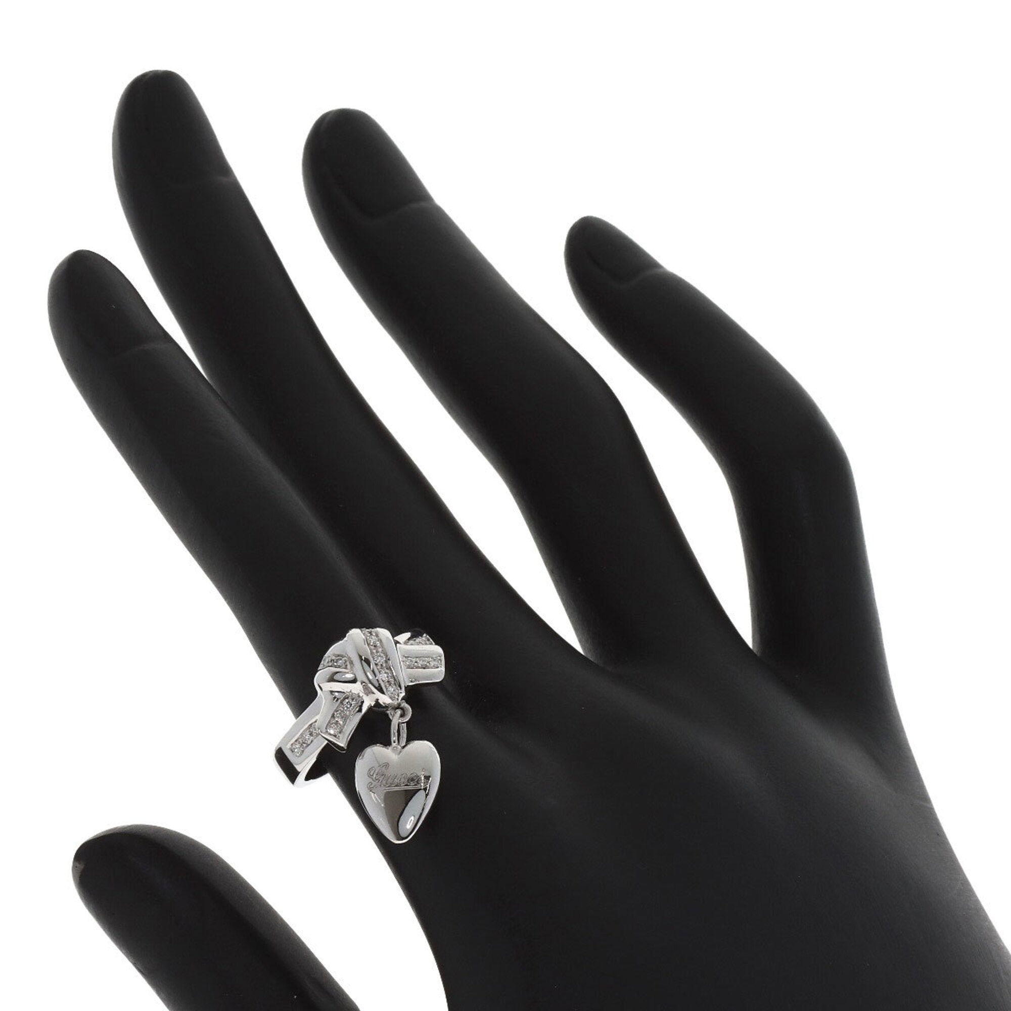 Gucci White Gold (18K) Band Ring (Pre-Owned)