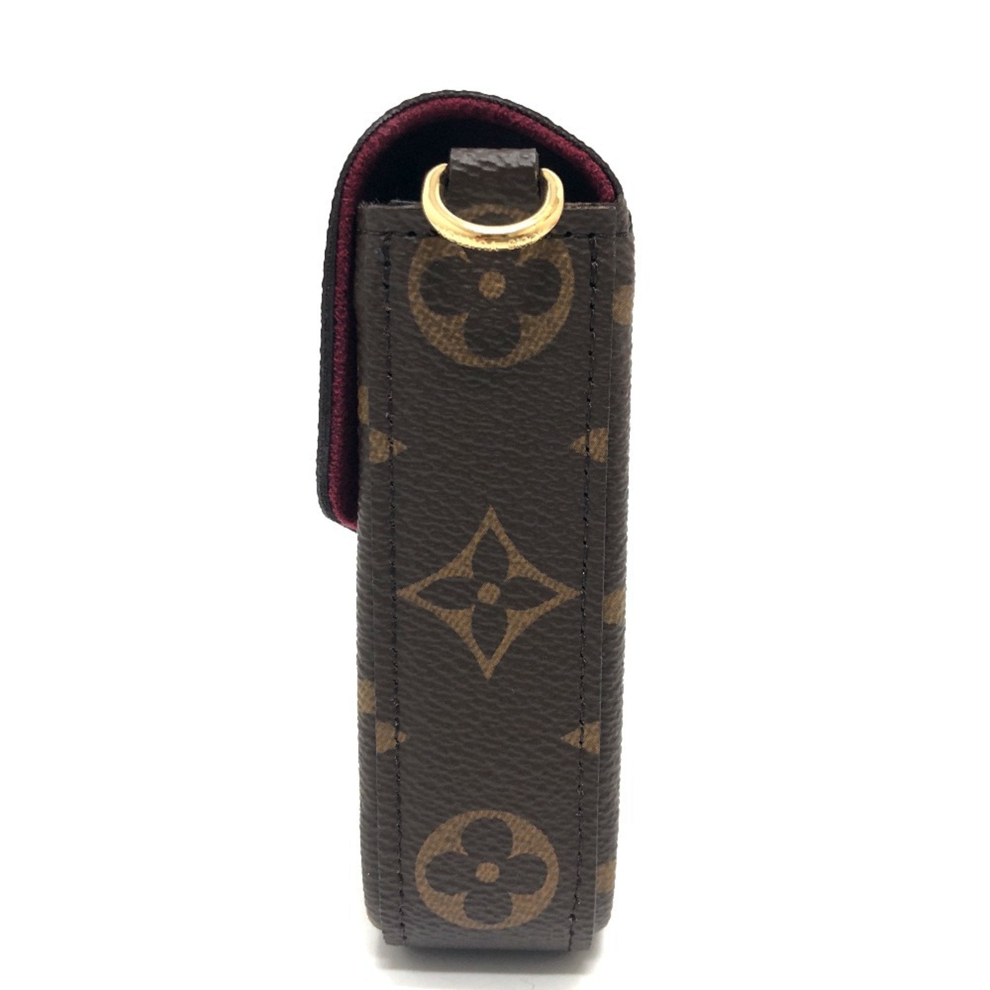 Louis Vuitton Brown Monogram Pochette Pouch Shoulder Bag (Pre-Owned)