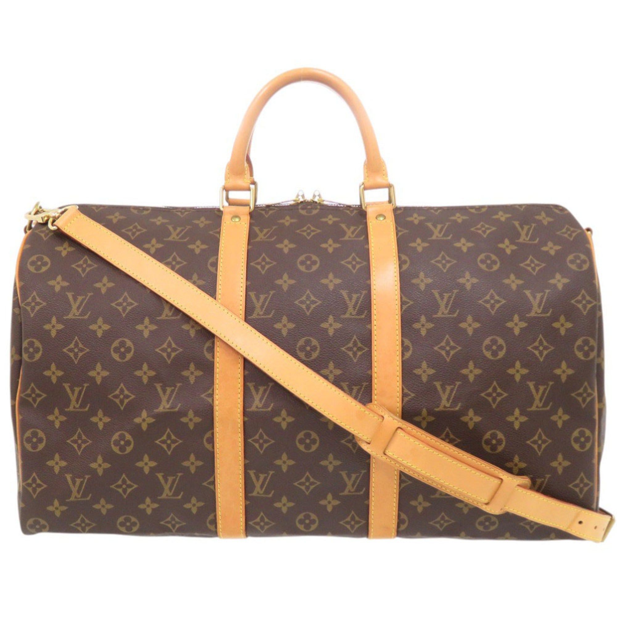 Louis Vuitton Brown Monogram Monogram Boston Bag (Pre-Owned)
