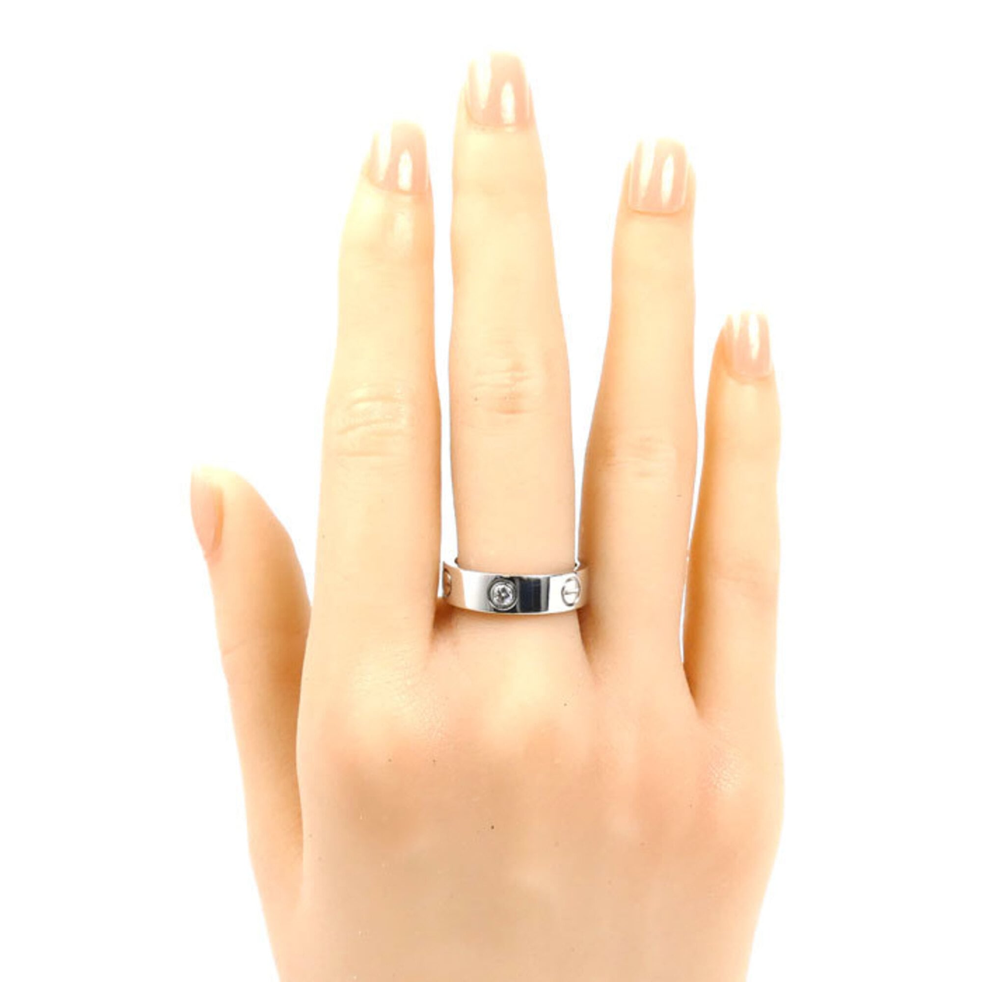 Cartier White Gold (18K) Band Ring (Pre-Owned)