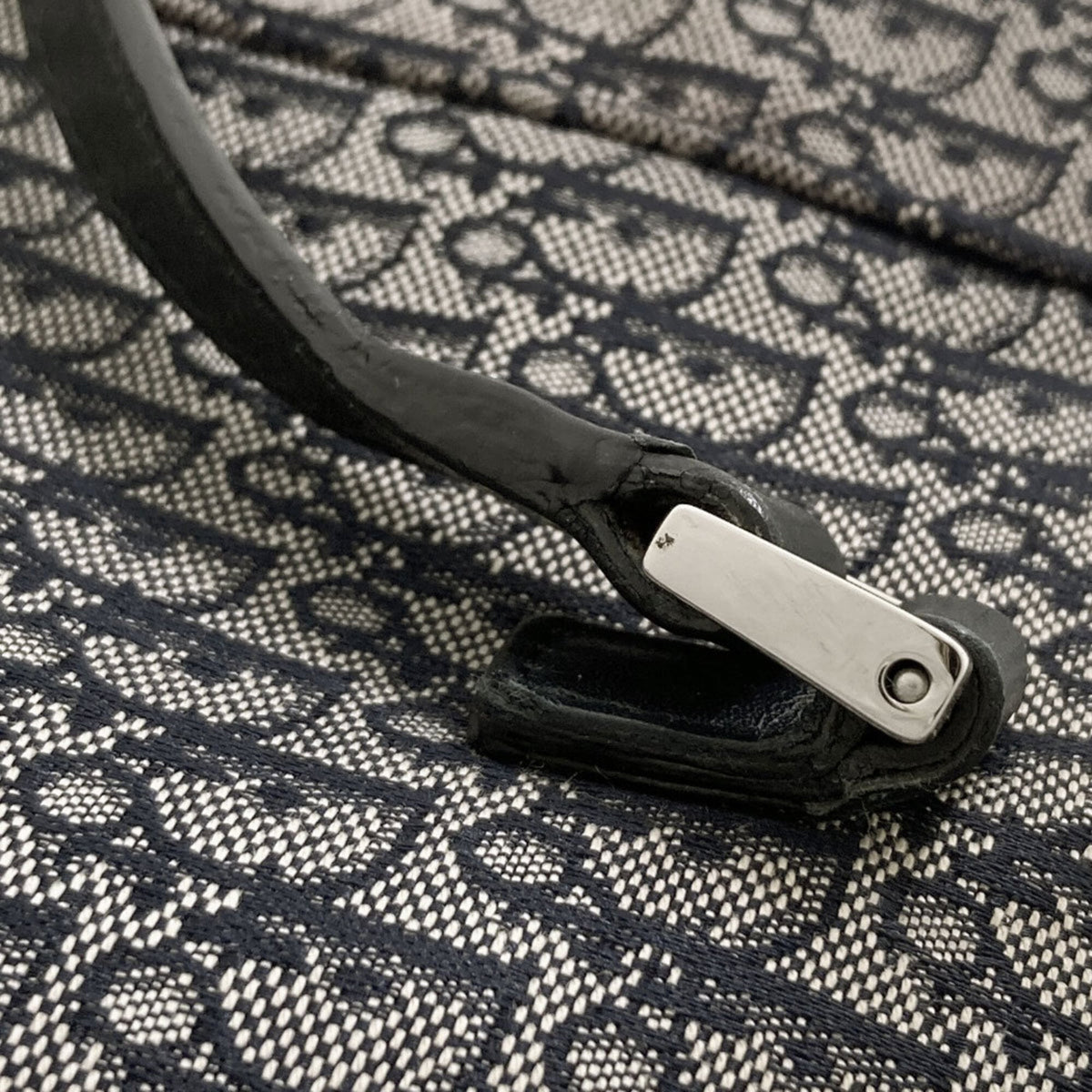 Christian Dior Navy Canvas Tote Bag (Pre-Owned)