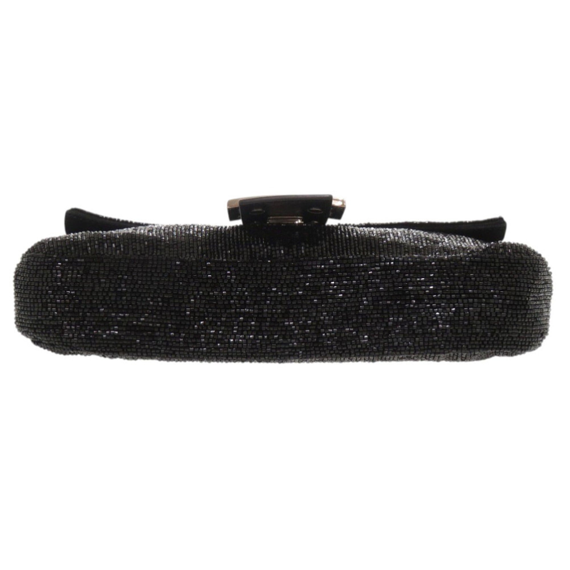 Fendi Black Leather Handbag (Pre-Owned)