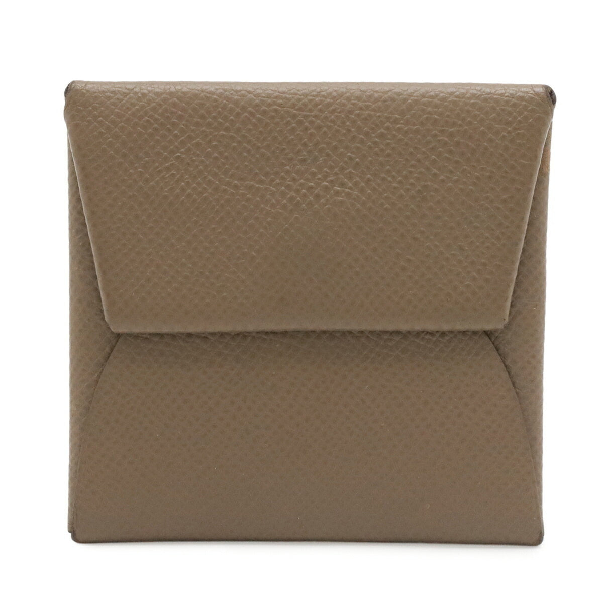 Hermes Etoupe Gray Epsom Leather Coin Purse/Coin Case (Pre-Owned)