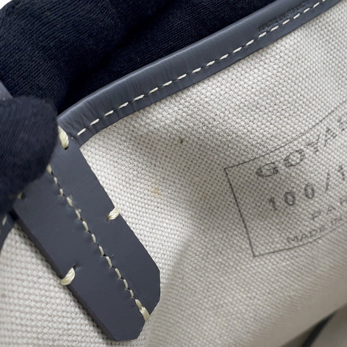Goyard Gray Pvc Tote Bag (Pre-Owned)