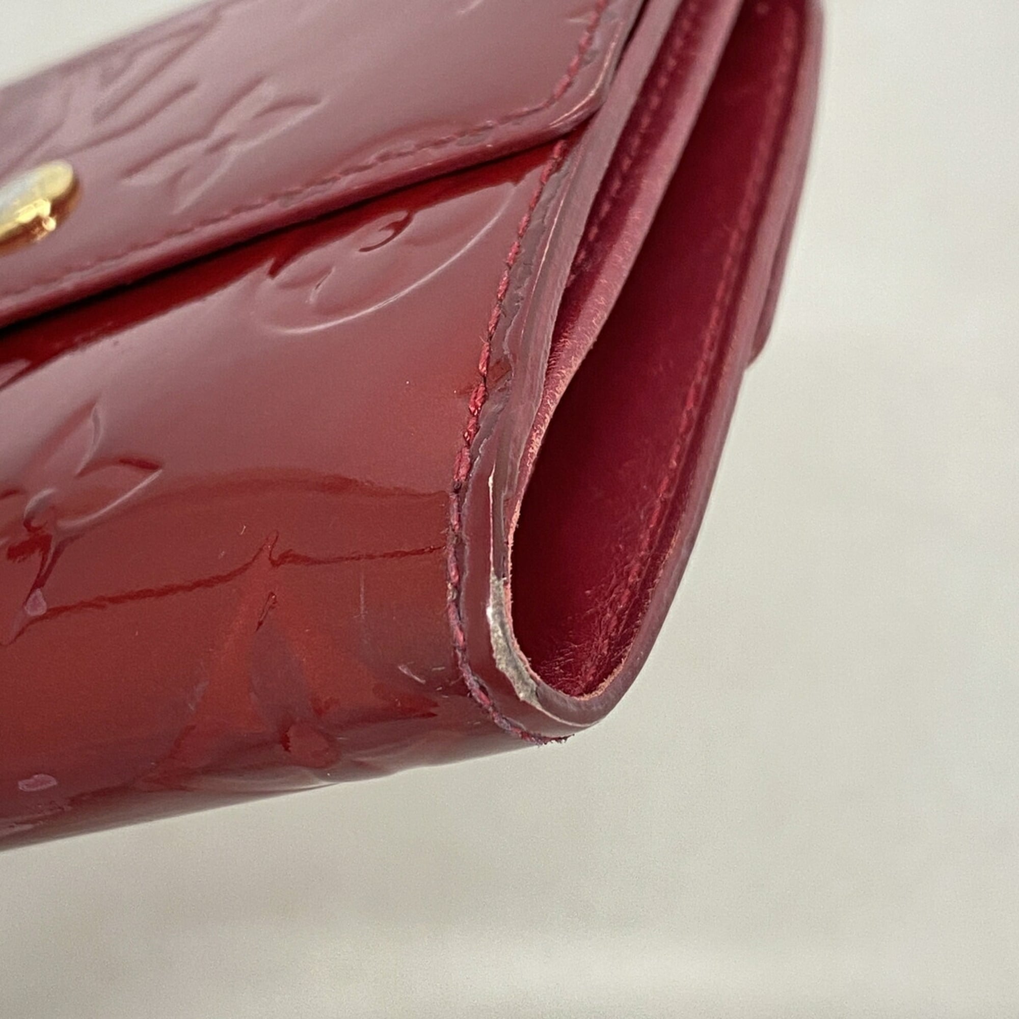 Louis Vuitton Pomme D'amour Wallet (Tri-Fold) (Pre-Owned)