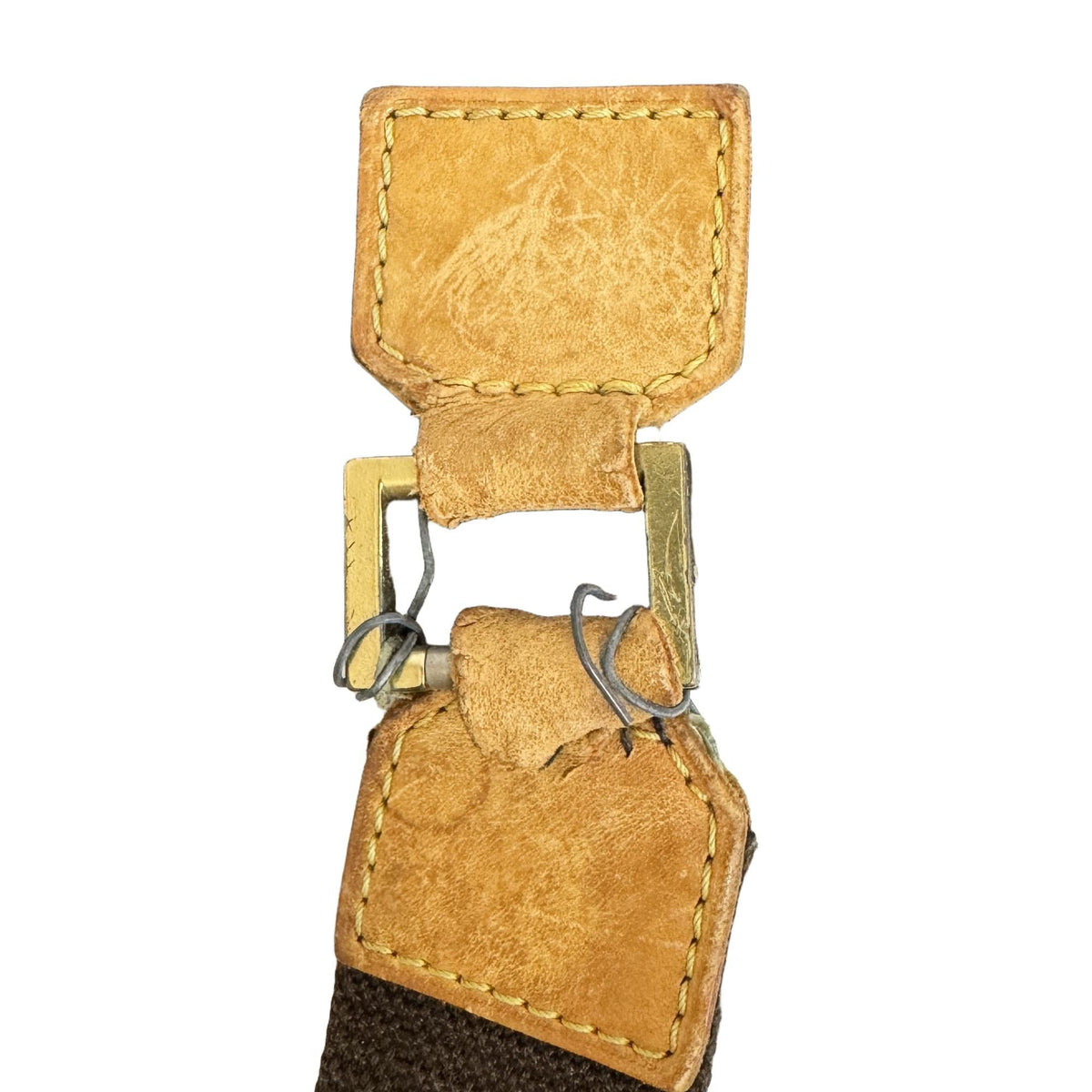 Louis Vuitton Brown Monogram Pochette Shoulder Bag (Pre-Owned)