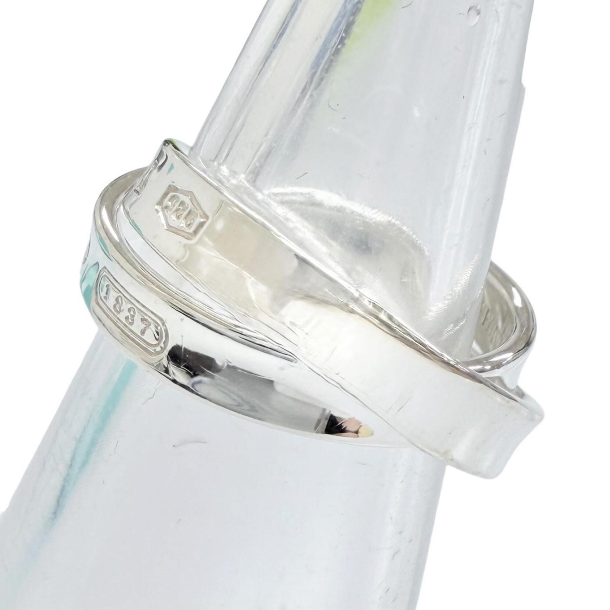 Tiffany Silver Silver 925 Band Ring (Pre-Owned)