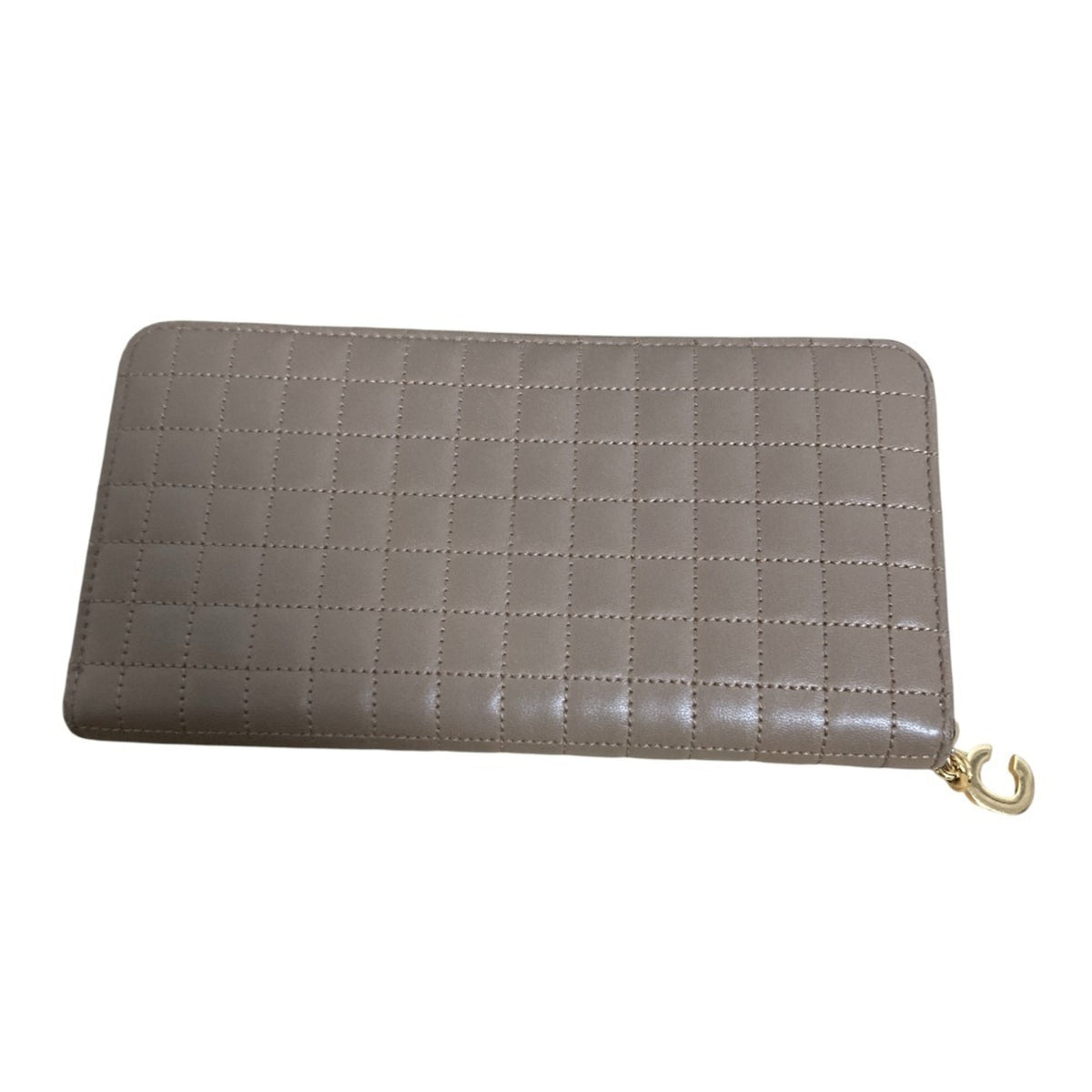 Celine Beige Long Wallet (Bi-Fold) (Pre-Owned)