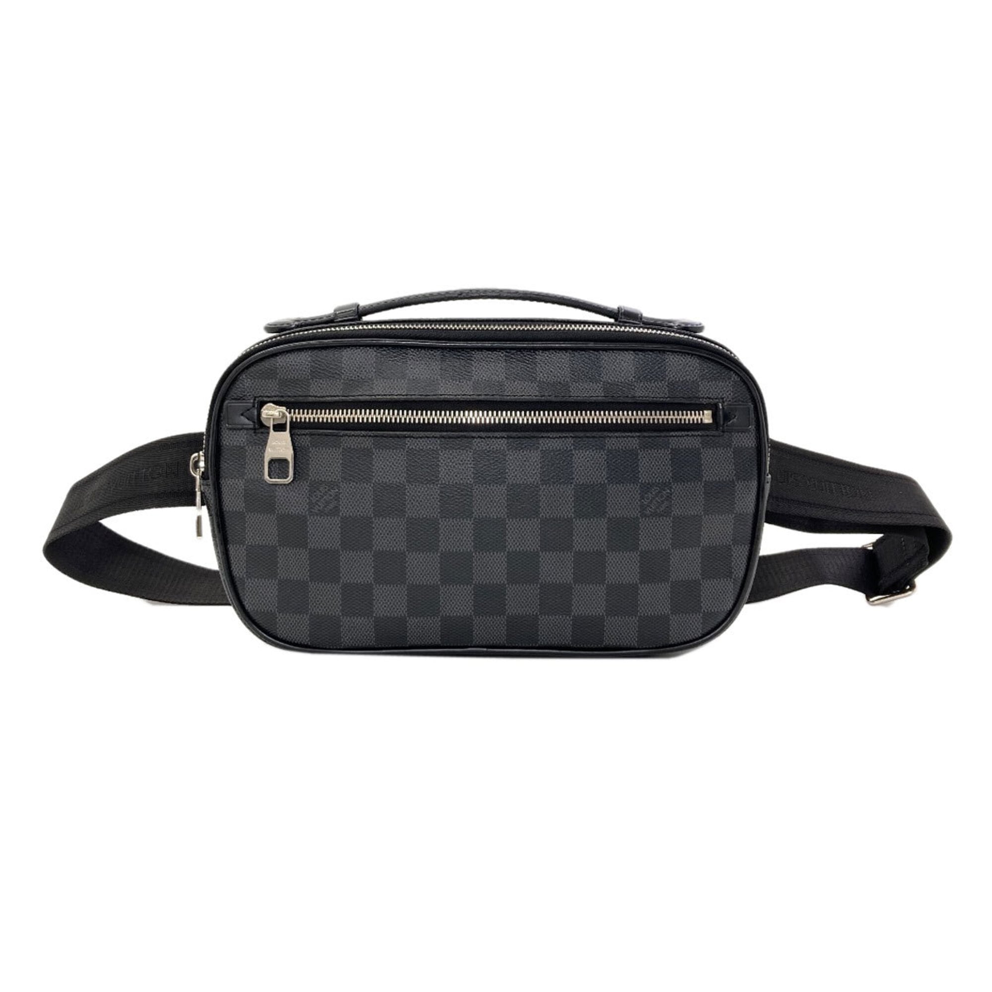 Louis Vuitton Damier Graphite Damier Canvas Basket Fanny Pack Sling Bag (Pre-Owned)
