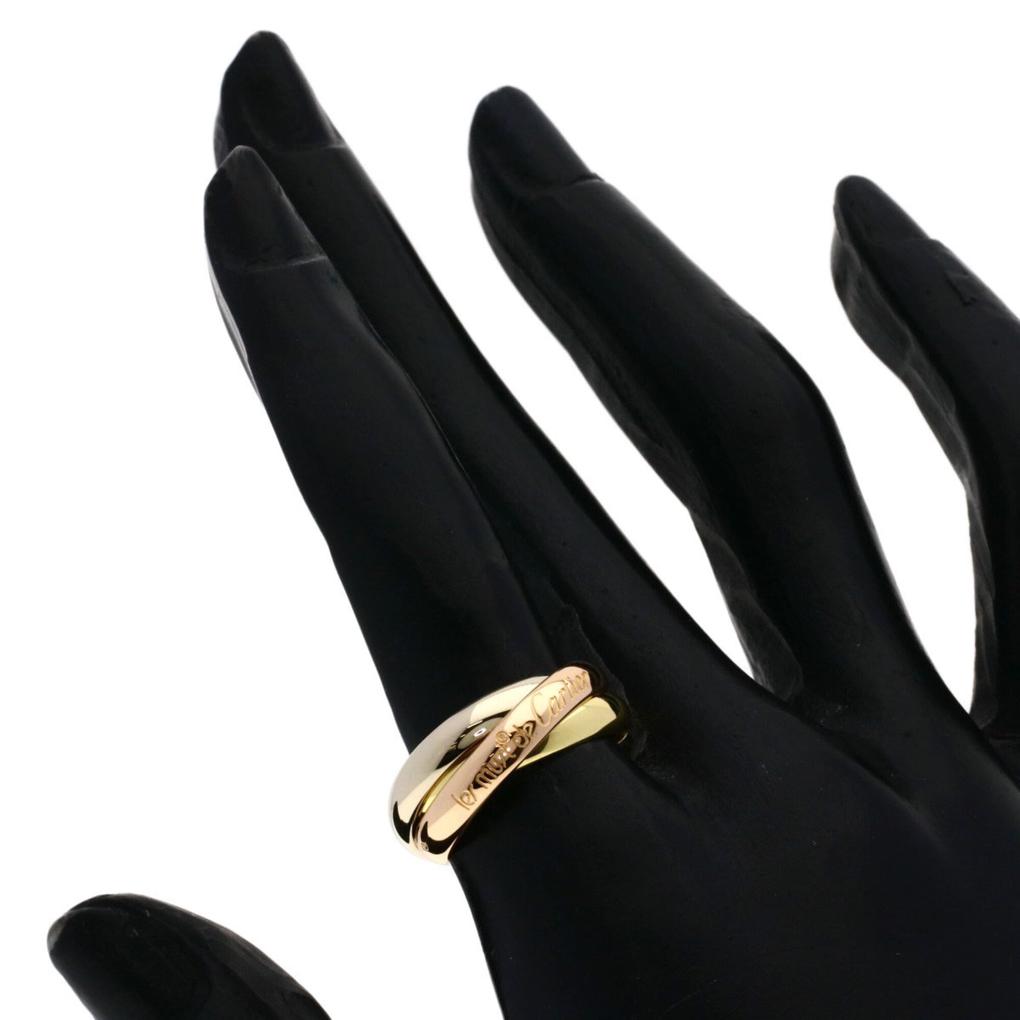 Cartier Yellow Gold (18K) Pink Gold (18K) White Gold (18K) Band Ring (Pre-Owned)