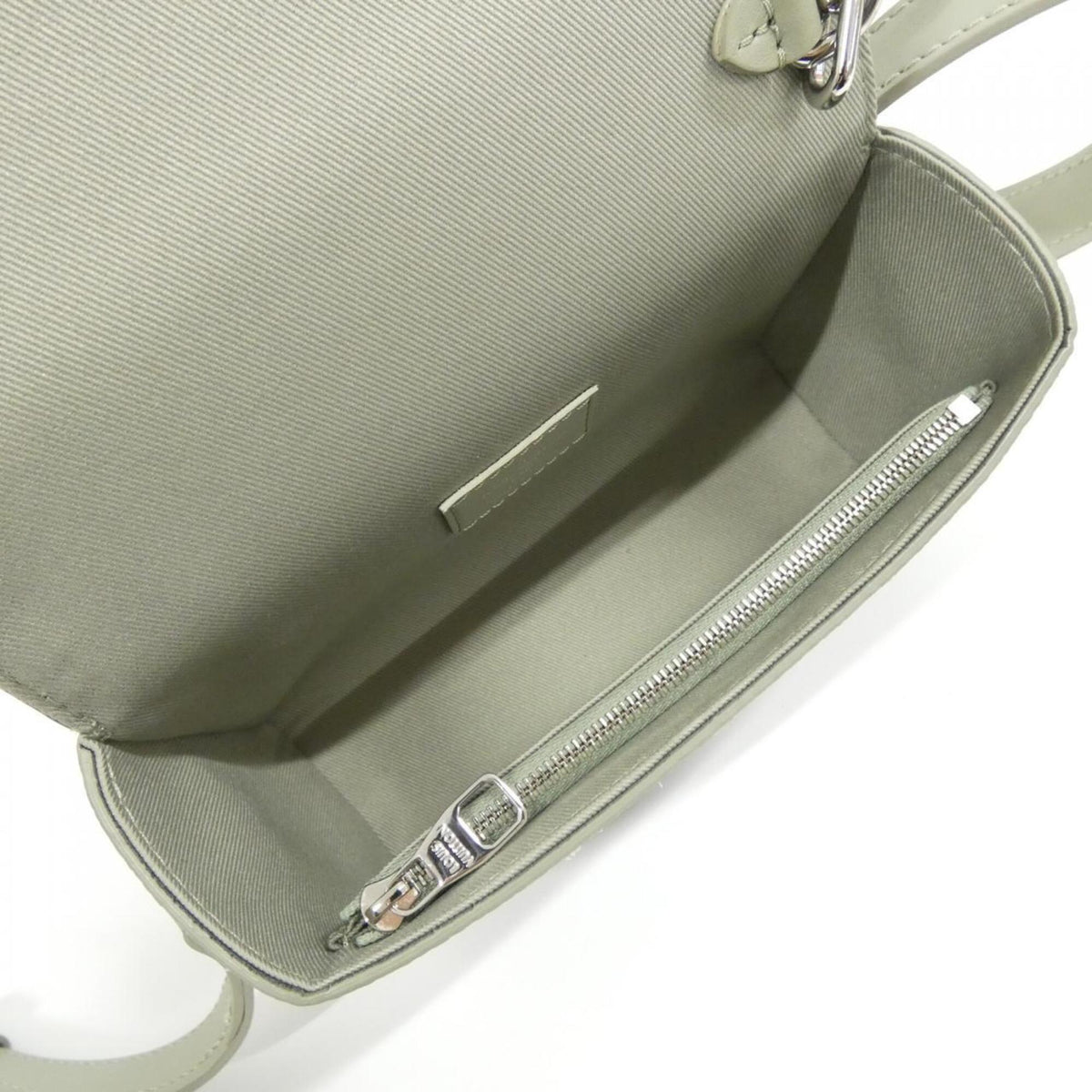 Louis Vuitton Khaki Vert Coated Canvas Shoulder Bag (Pre-Owned)