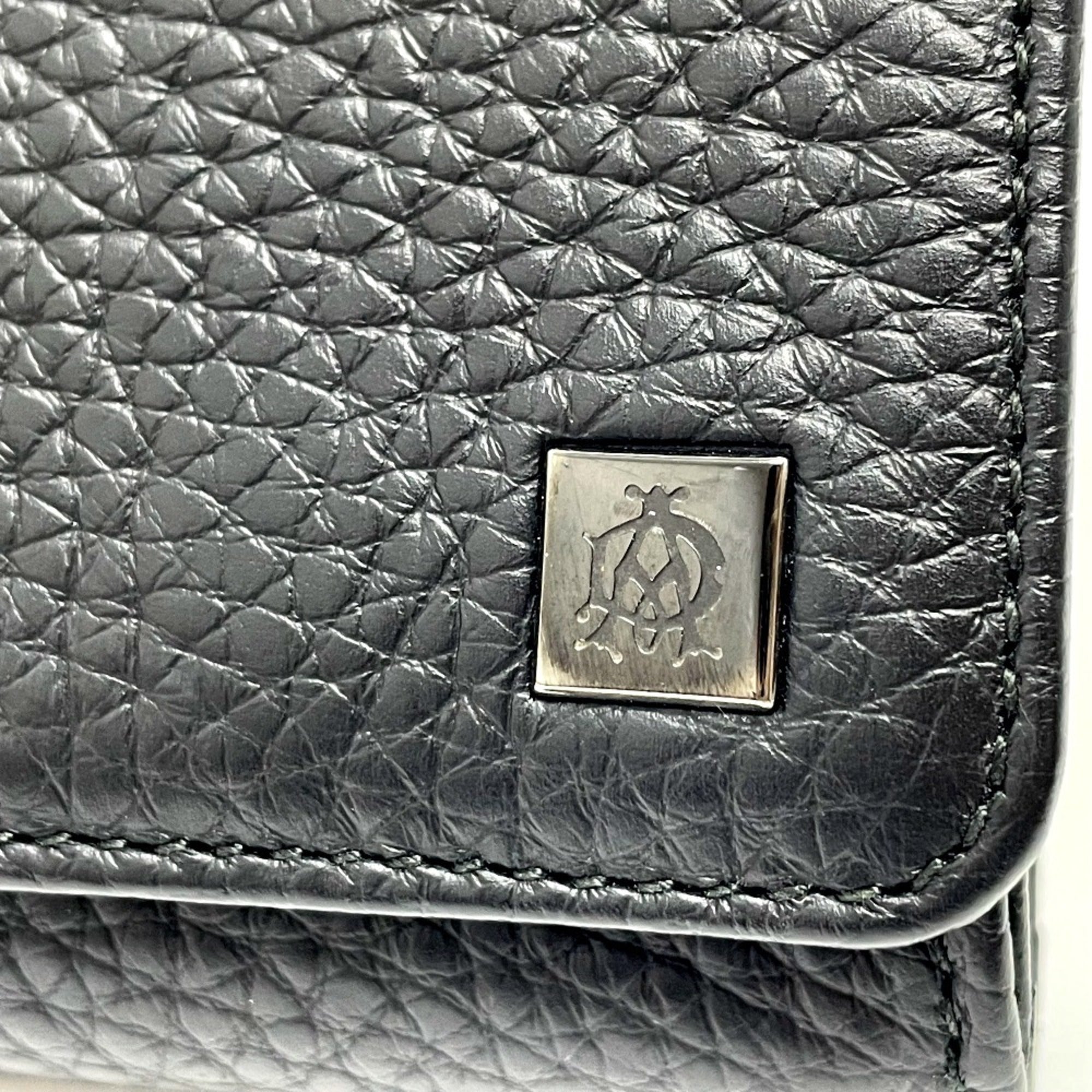 Dunhill Black Leather Pouch (Pre-Owned)