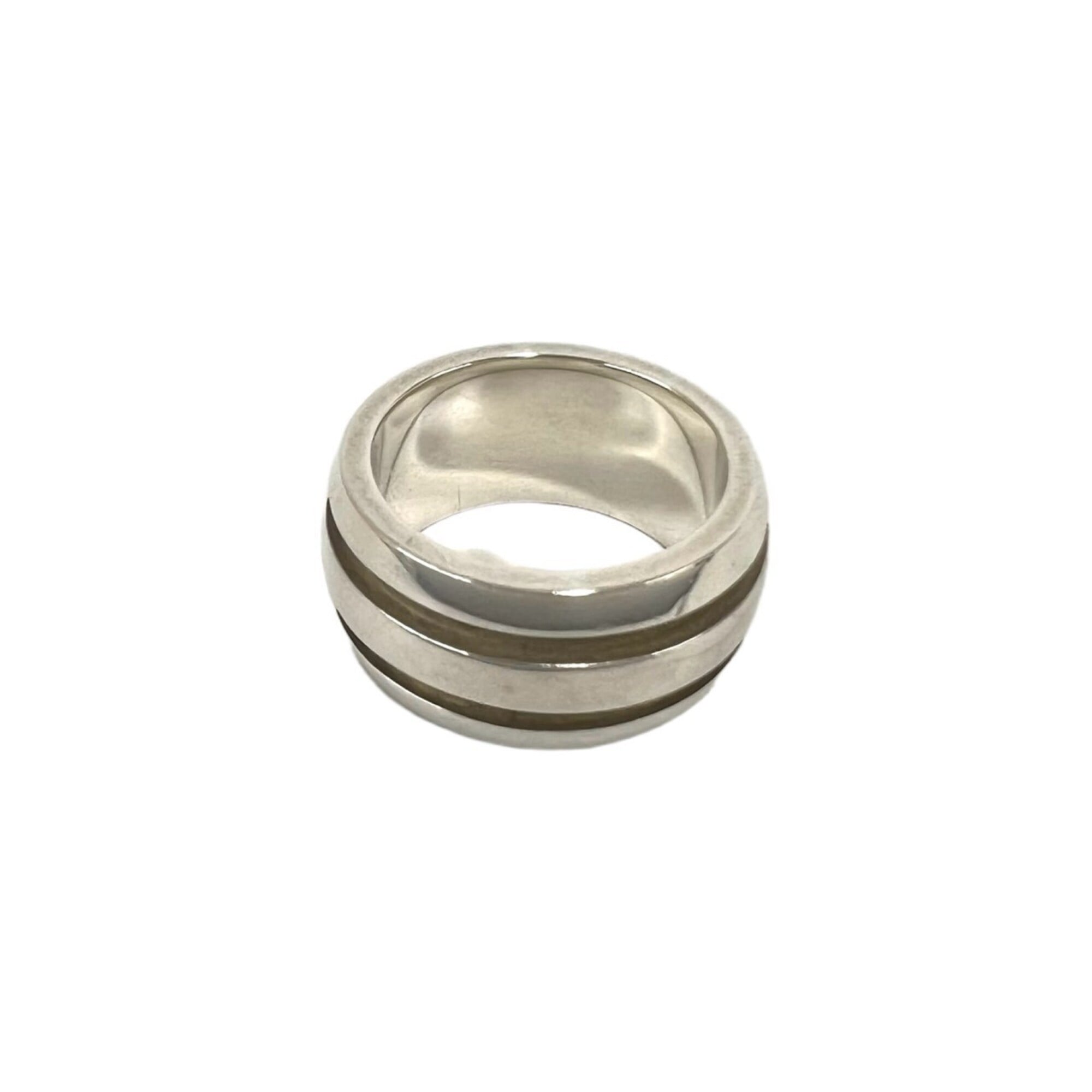 Tiffany Silver Silver 925 Band Ring (Pre-Owned)