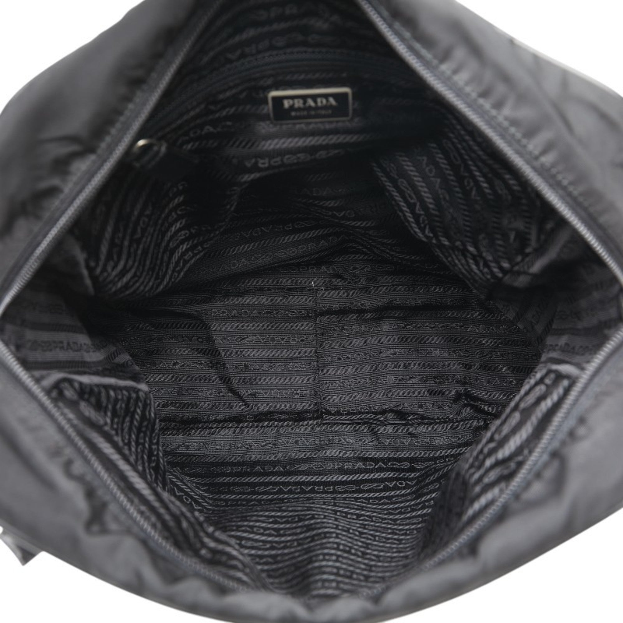 Prada Black Nylon Shoulder Bag (Pre-Owned)