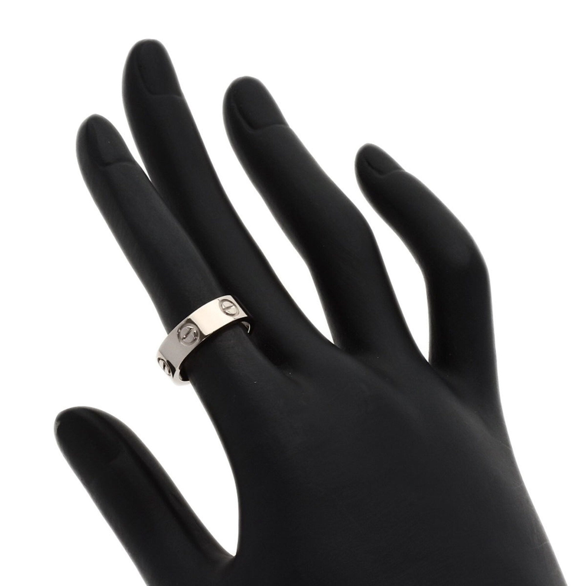 Cartier Love White Gold (18K) Band Ring (Pre-Owned)