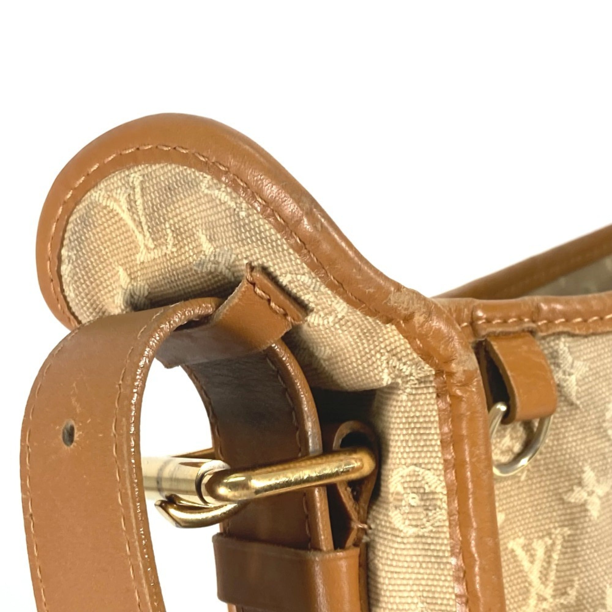 Louis Vuitton Beige Galle Monogram Monogram Mini Shoulder Bag (Pre-Owned)