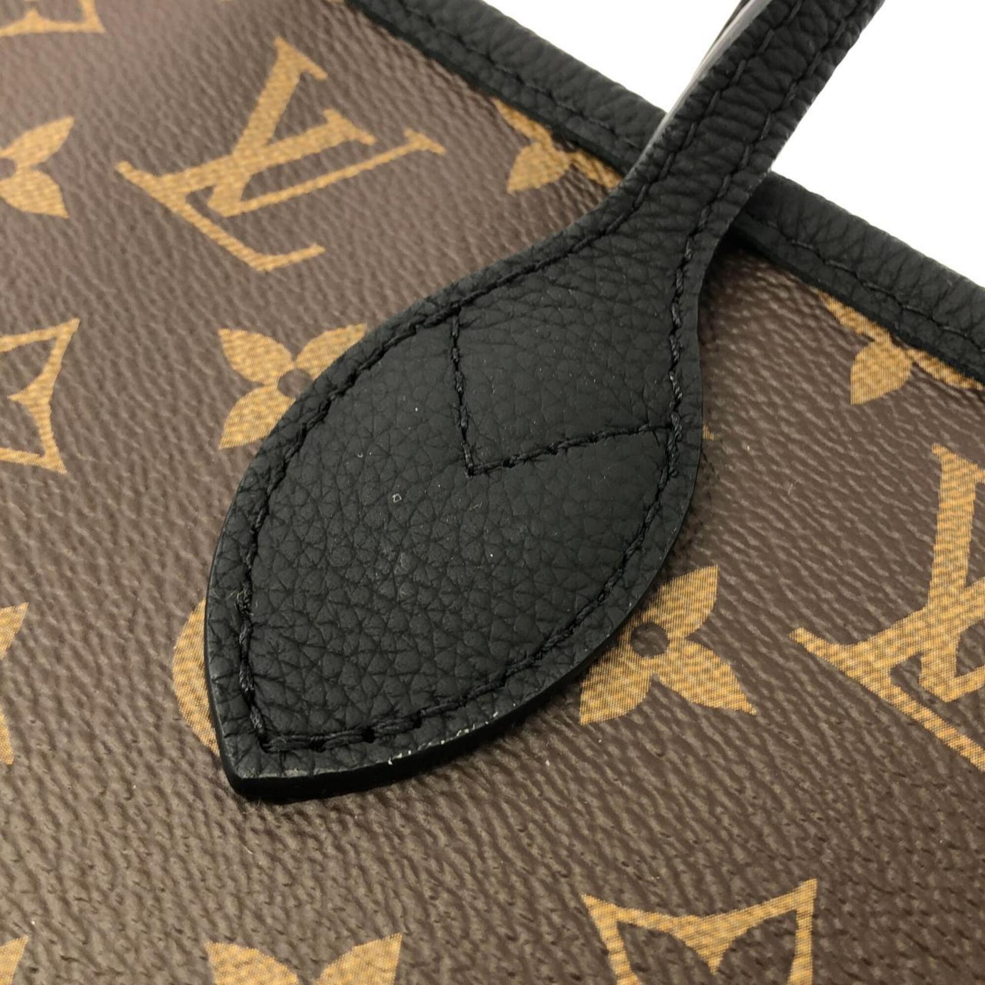 Louis Vuitton Brown Coated Canvas Leather Handbag (Pre-Owned)