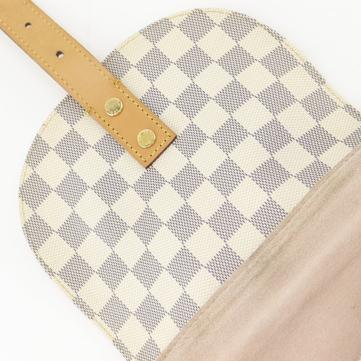 Louis Vuitton White Damier Azur Backpack (Pre-Owned)