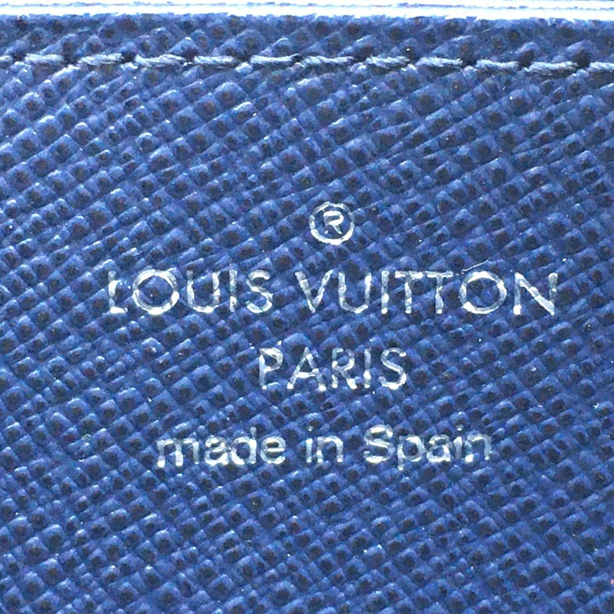 Louis Vuitton Epi Denim Red Color Rouge Epi Leather Long Wallet (Bi-Fold) (Pre-Owned)