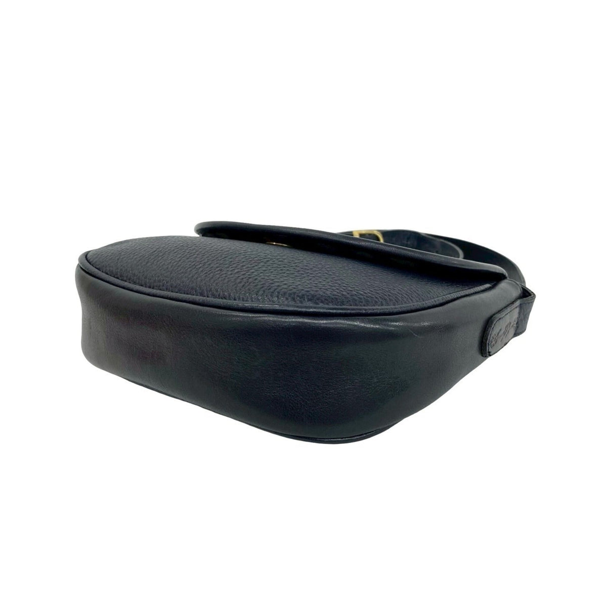 Burberry Navy Leather Shoulder Bag (Pre-Owned)