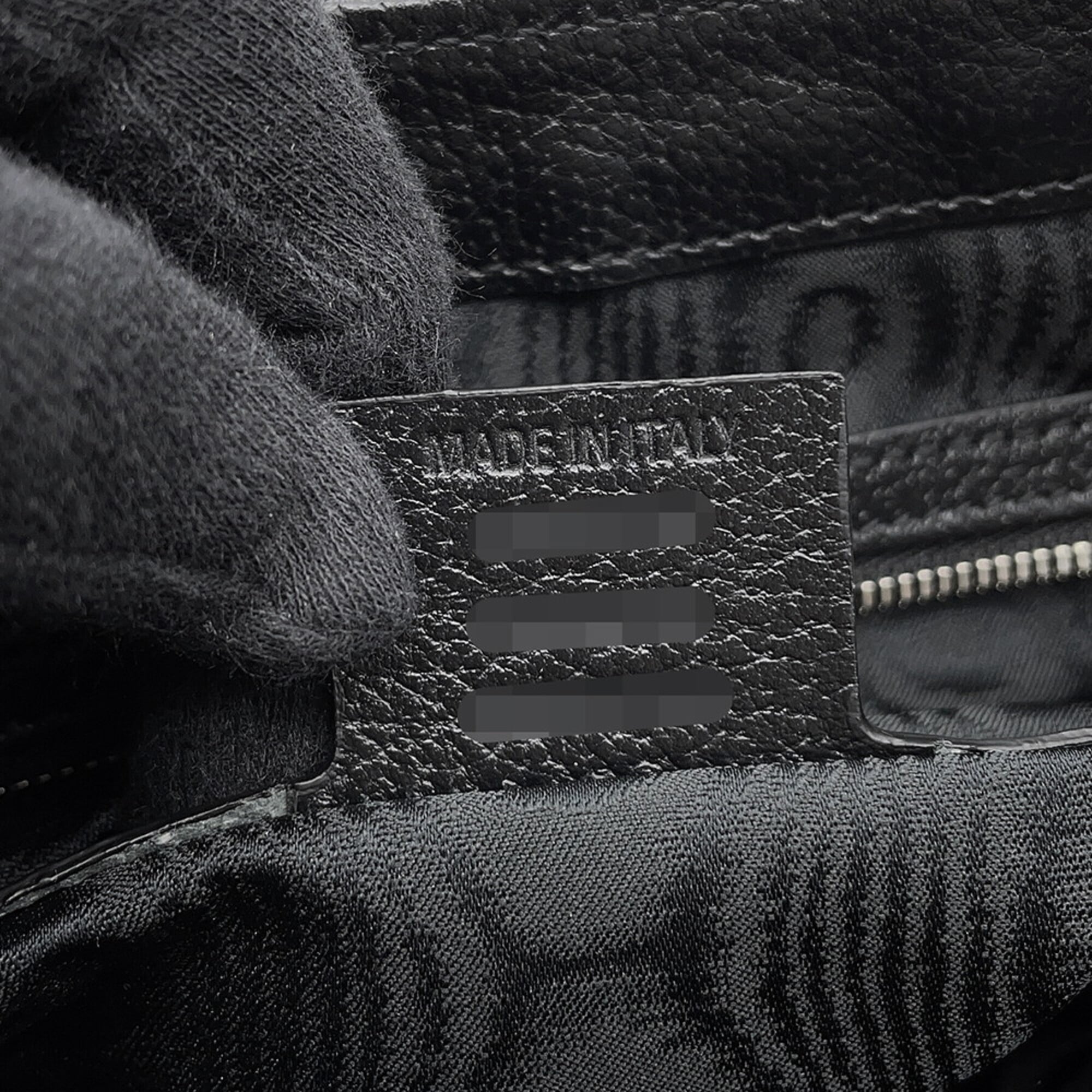 Balenciaga Black Canvas Handbag Shoulder Bag (Pre-Owned)