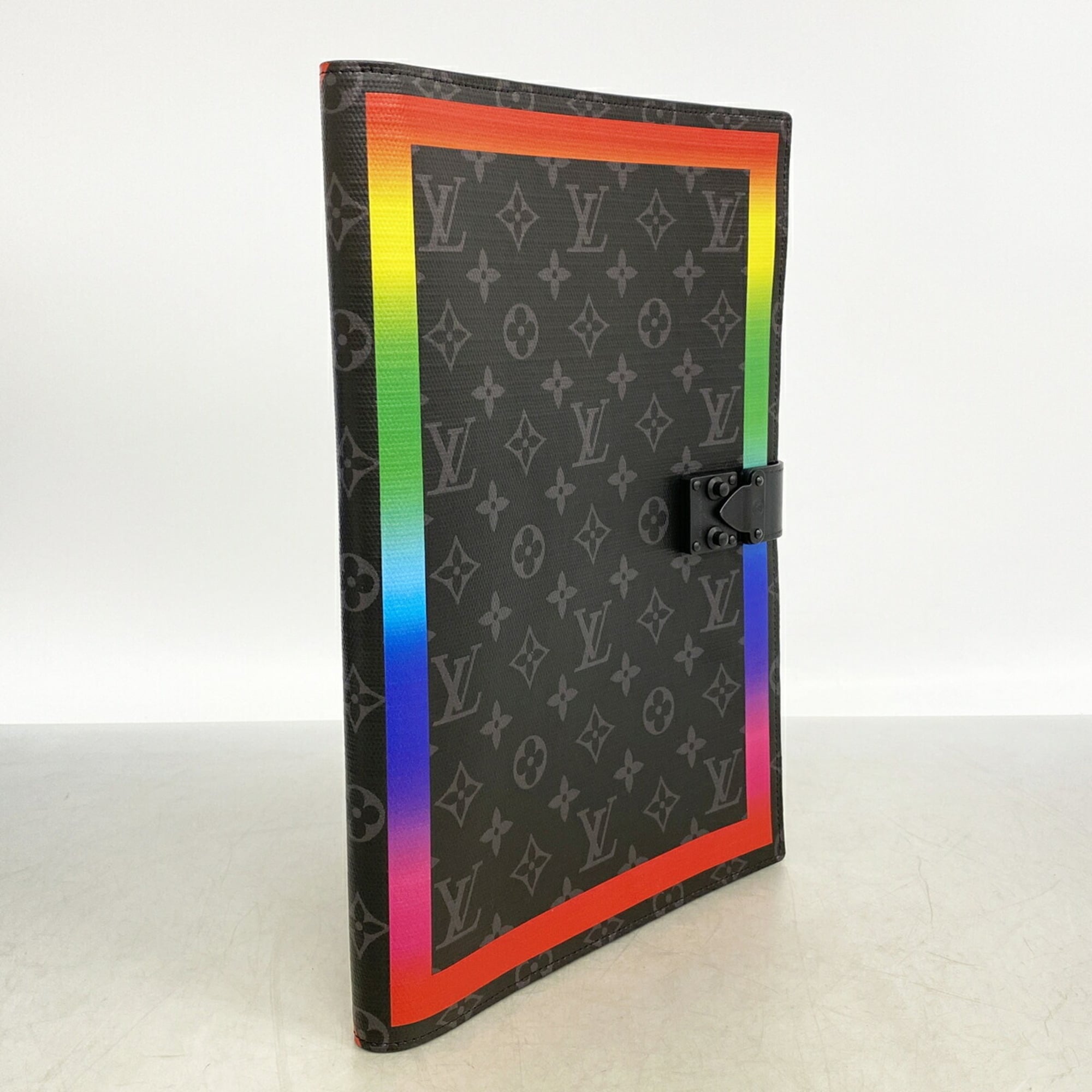 Louis Vuitton Black Clutch Bag (Pre-Owned)