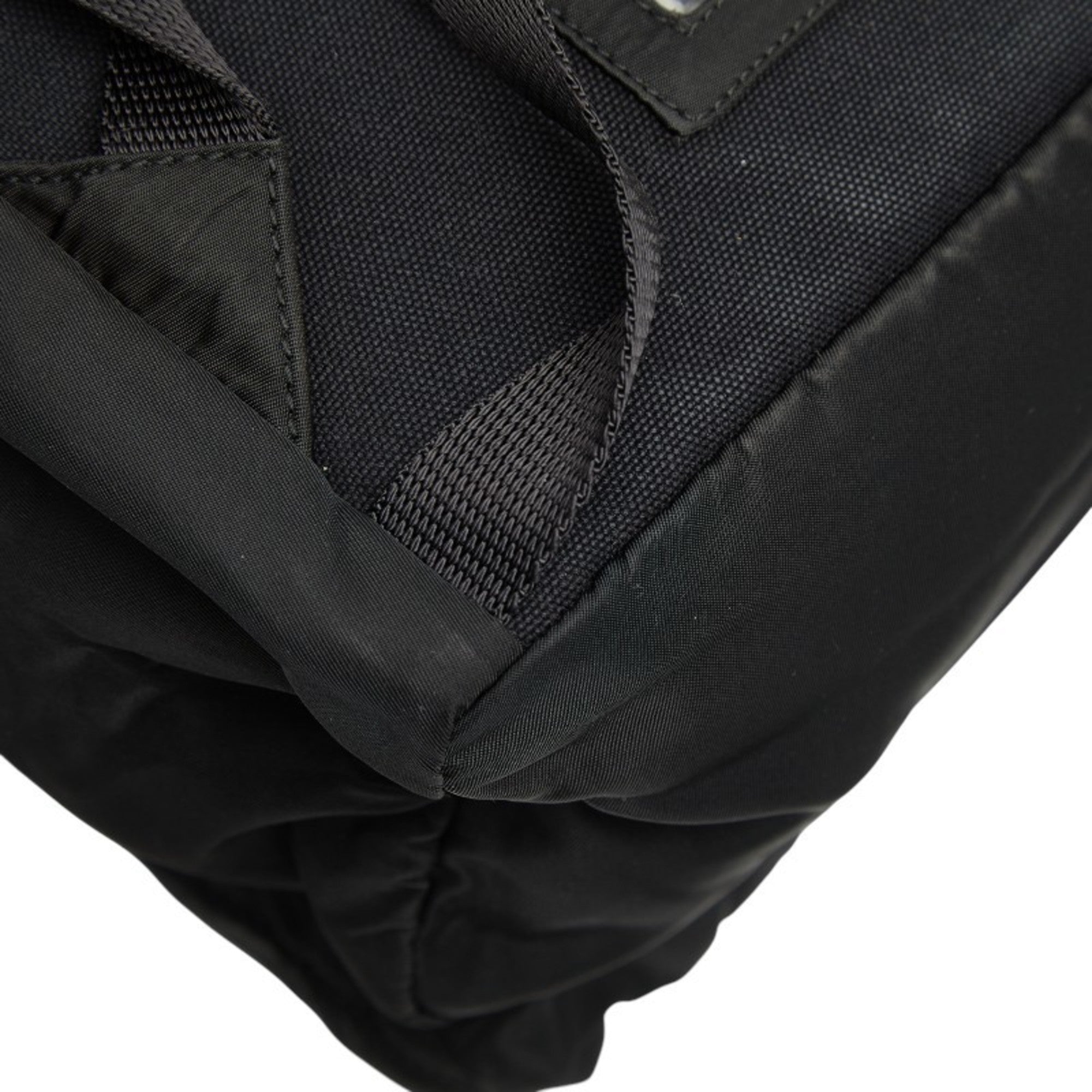 Prada Black Nylon Backpack (Pre-Owned)