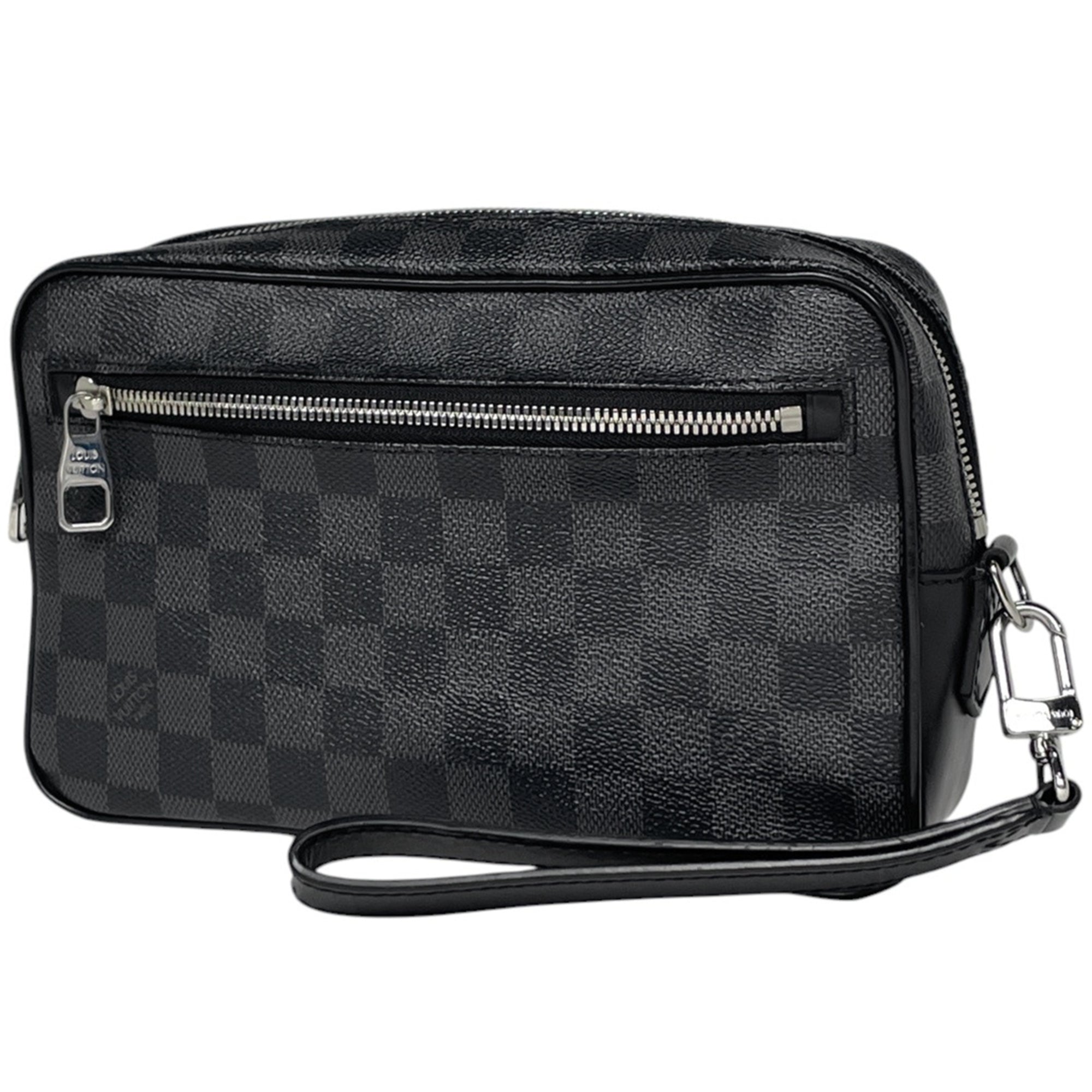 Louis Vuitton Damier Graphite Black Noir Damier Graphite Pochette (Pre-Owned)