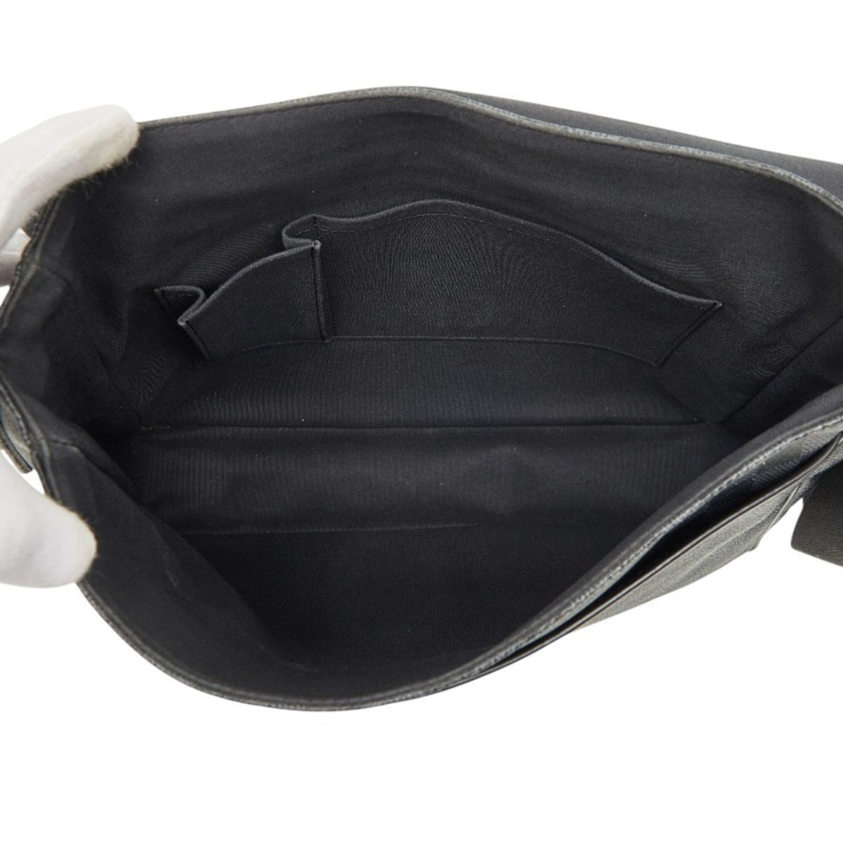 Louis Vuitton Black Pvc Leather Shoulder Bag (Pre-Owned)