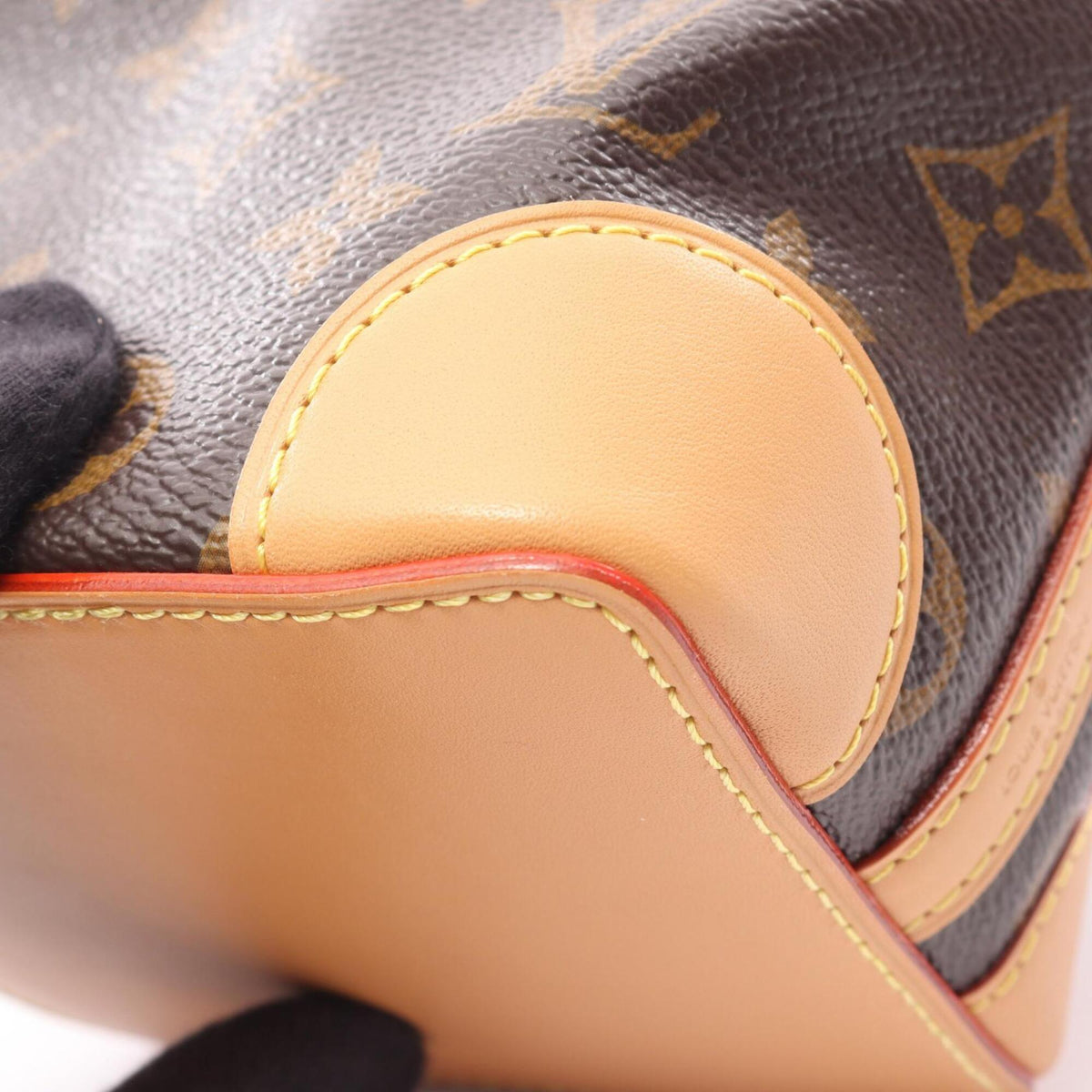 Louis Vuitton Brown Monogram Monogram Leather Handbag Shoulder Bag (Pre-Owned)