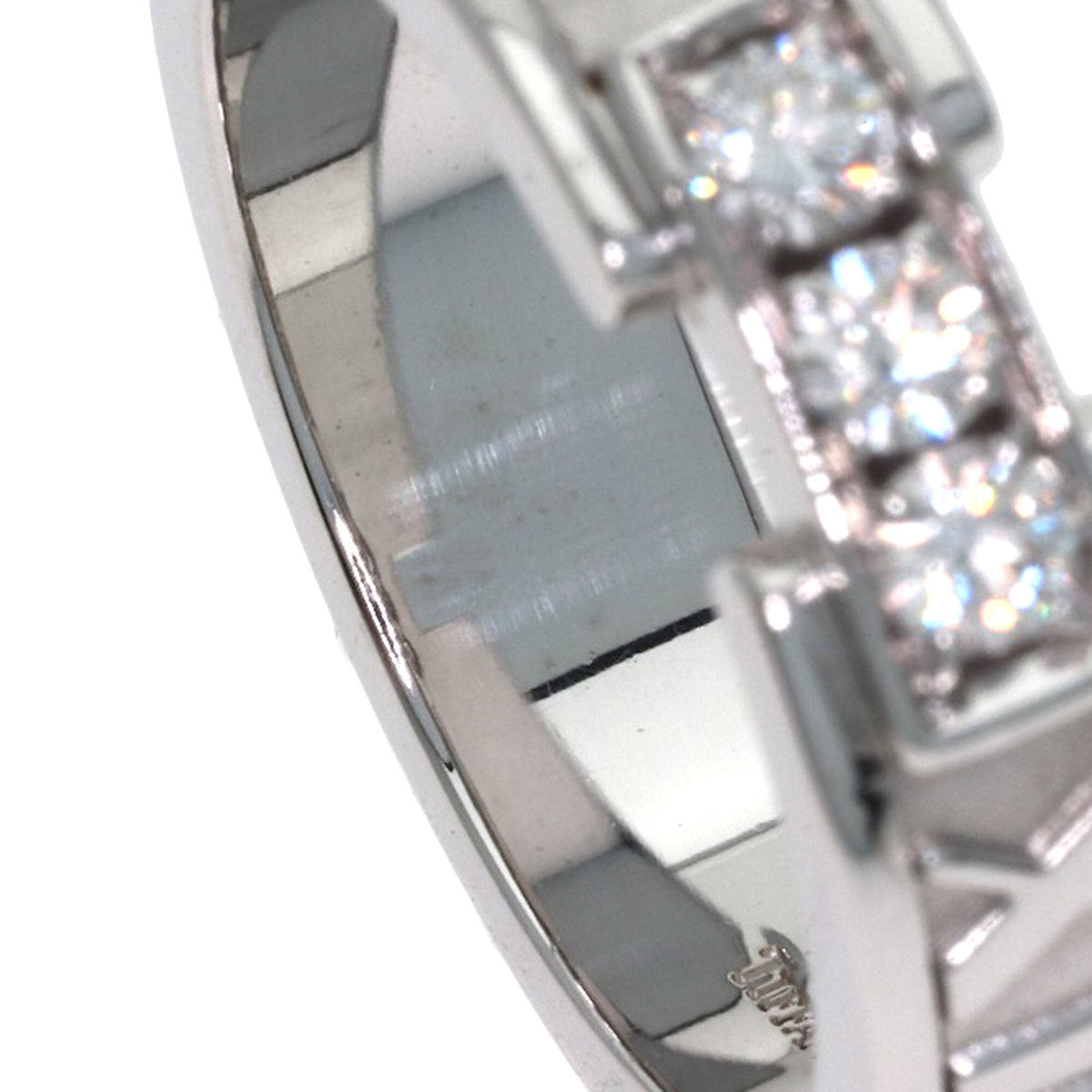 Tiffany White Gold (18K) Band Ring (Pre-Owned)