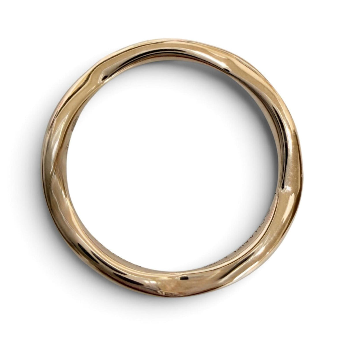 Chanel Pink Gold Pink Gold (18K) Band Ring (Pre-Owned)