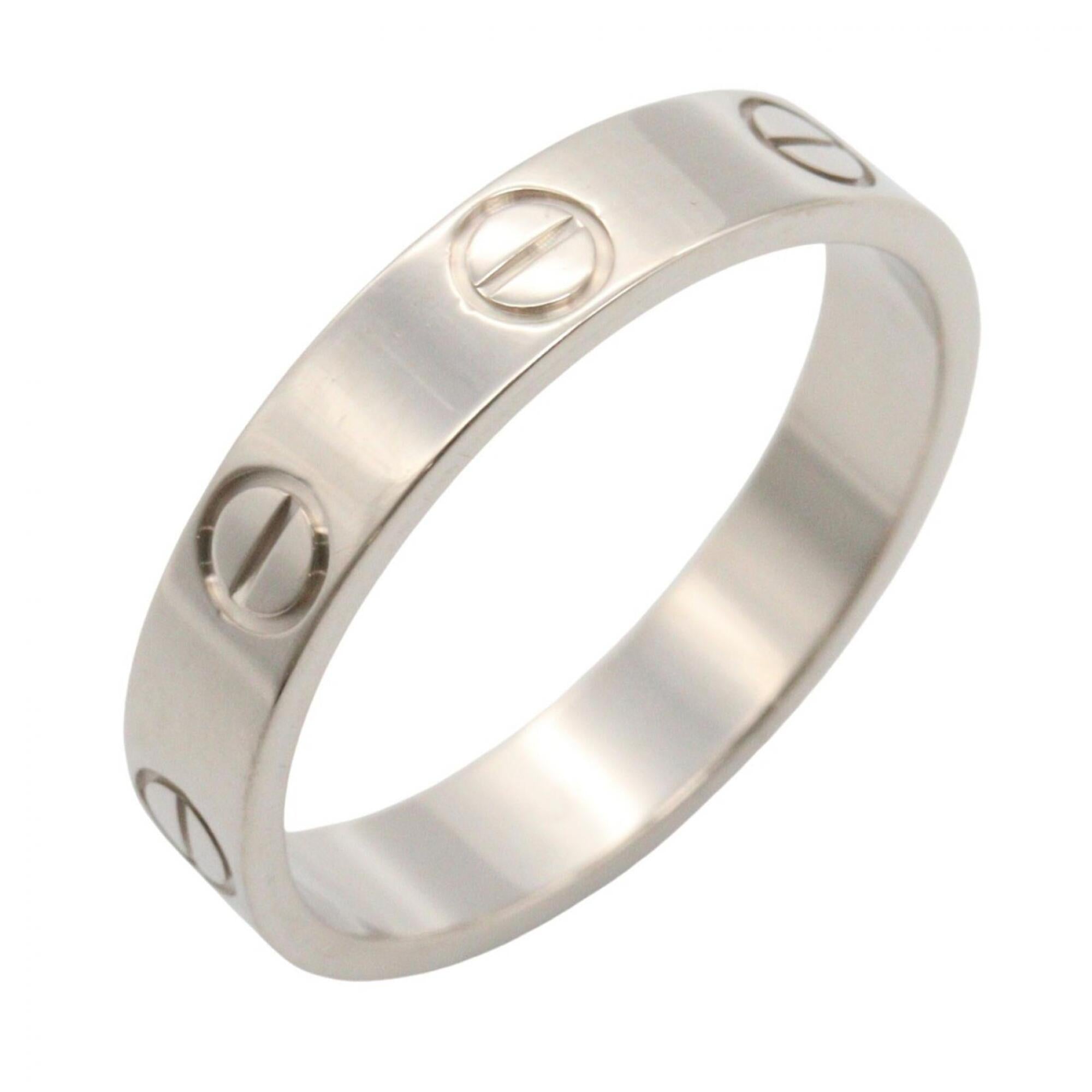 Cartier Silver White Gold (18K) Band Ring (Pre-Owned)