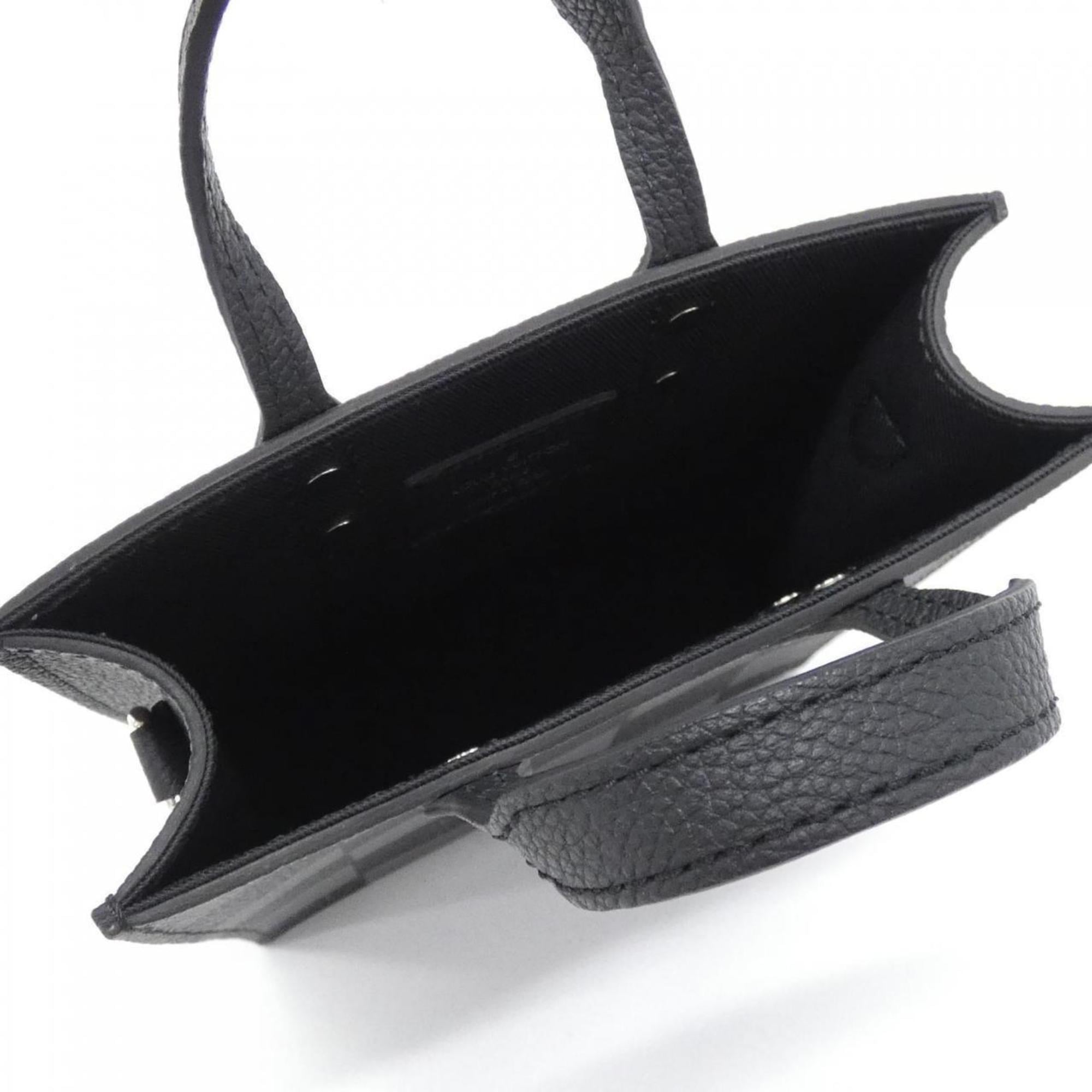 Louis Vuitton Black Leather Shoulder Bag (Pre-Owned)