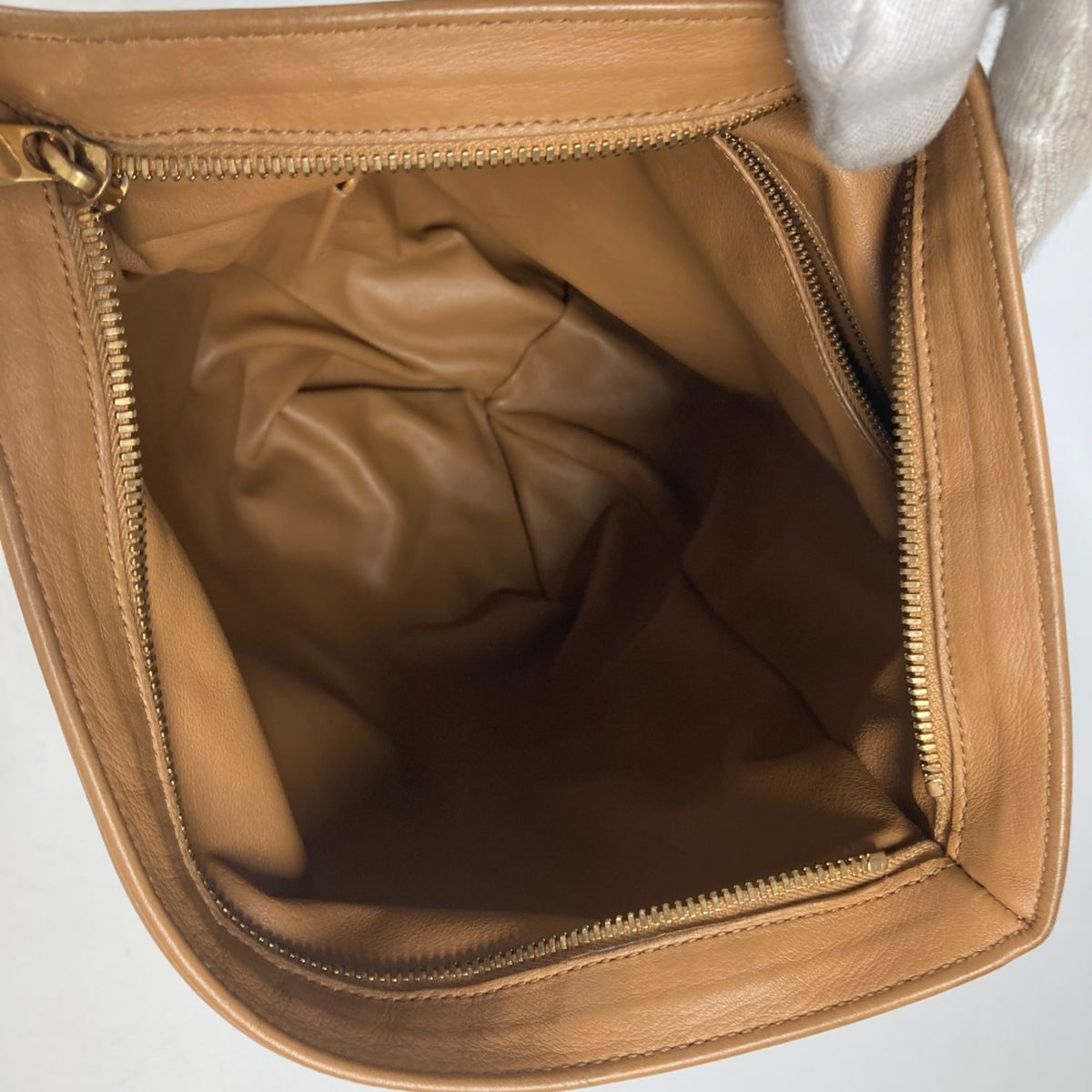 Bottega Veneta Brown Leather Handbag (Pre-Owned)