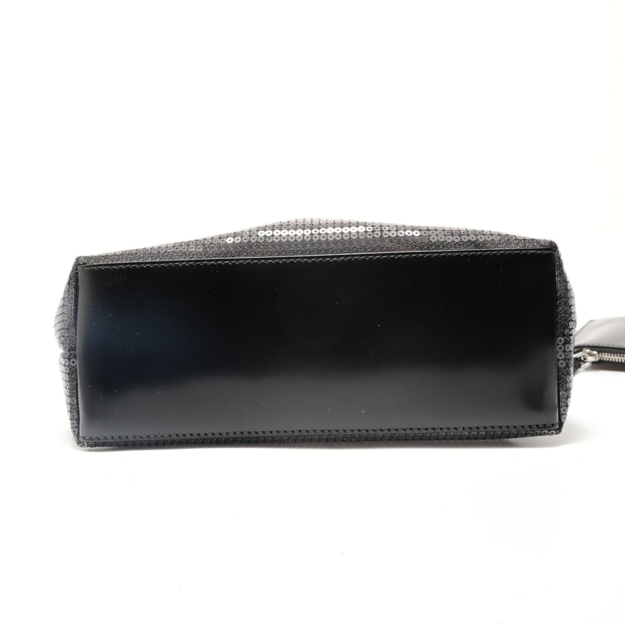 Prada Black Spangles Handbag Pouch (Pre-Owned)
