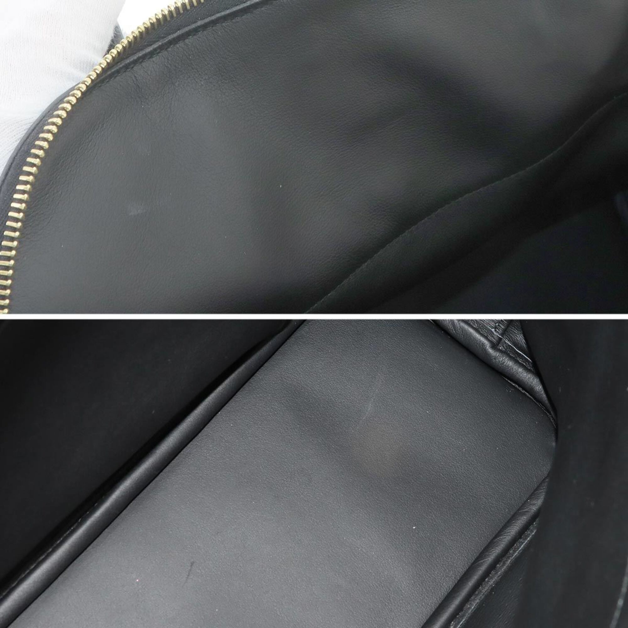 Hermes Bolide Black Taurillon Clemence Leather Handbag (Pre-Owned)