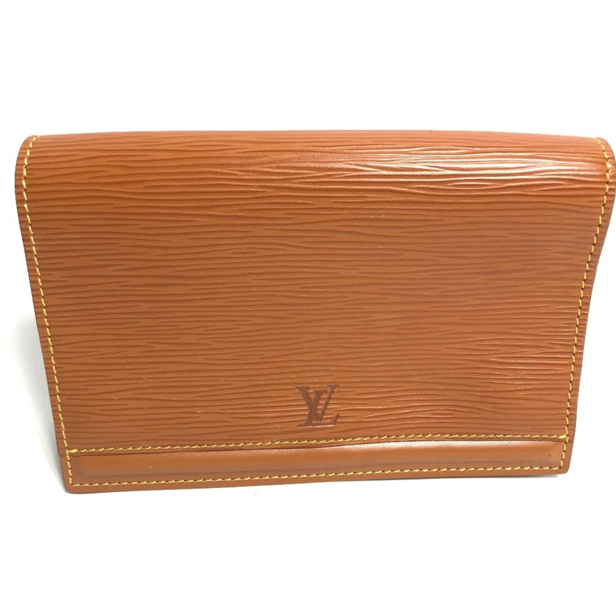 Louis Vuitton Brown Kenyan Brown Epi Leather Pouch (Pre-Owned)