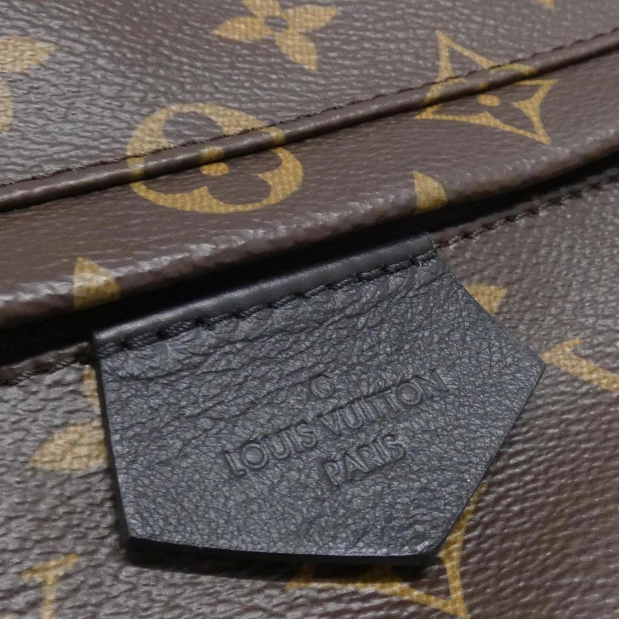 Louis Vuitton Marron Coated Canvas Backpack (Pre-Owned)