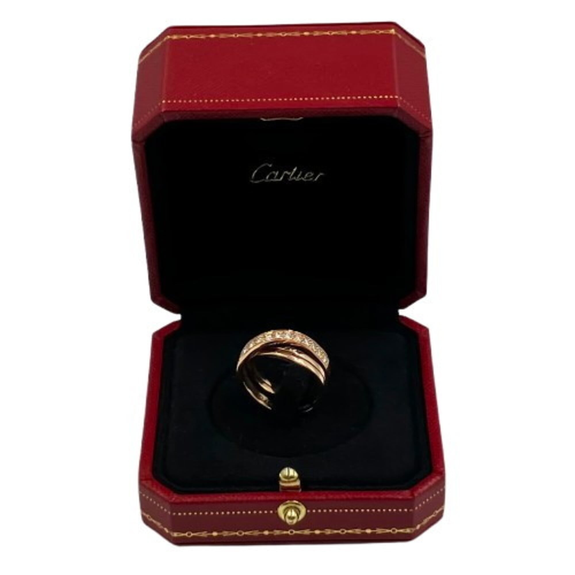 Cartier Pink Gold Pink Gold (18K) Band Ring (Pre-Owned)
