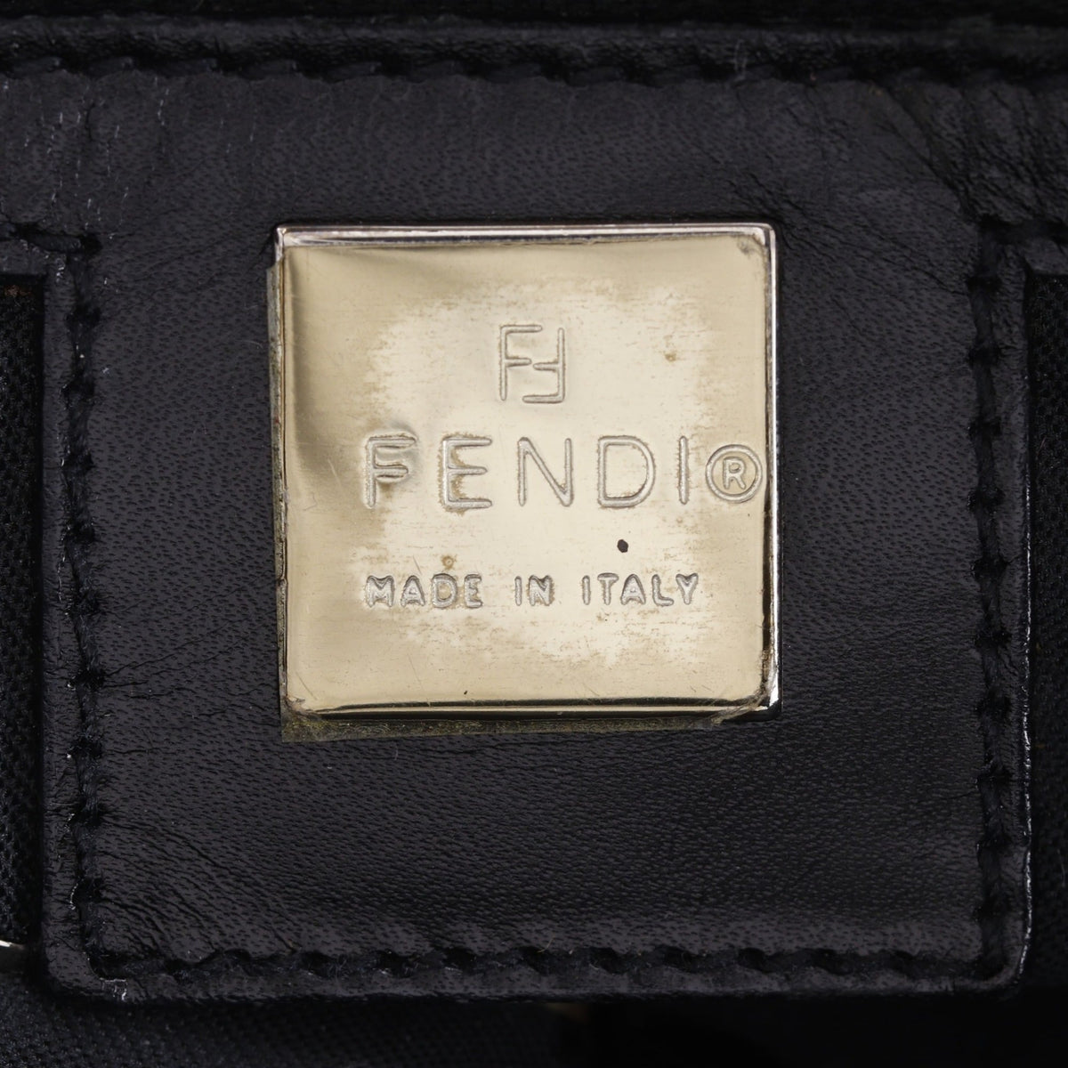 Fendi Black Nylon Tote Bag (Pre-Owned)